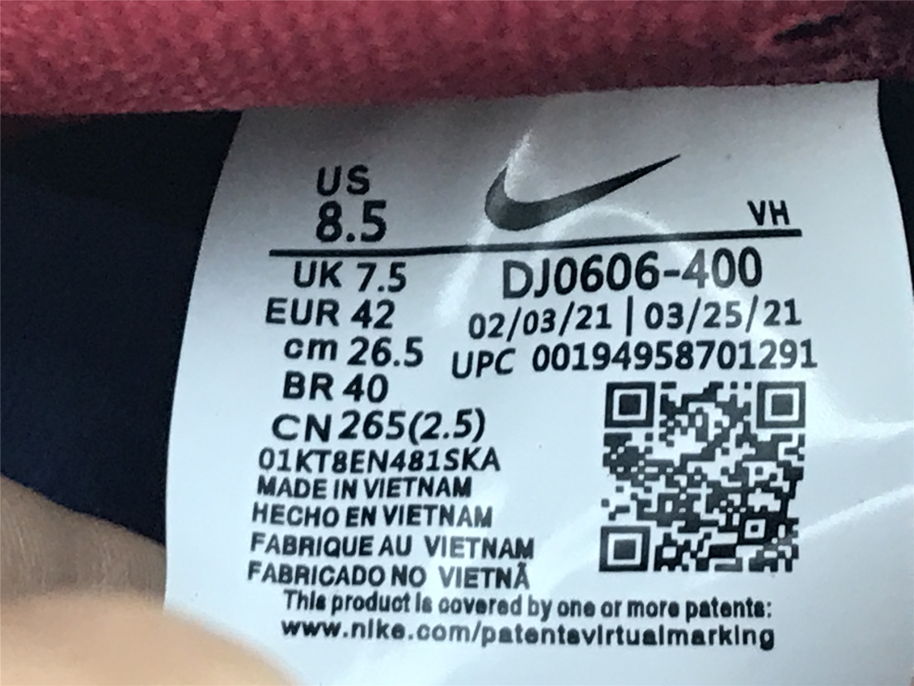 UA NIKE DUNK LOW SB 