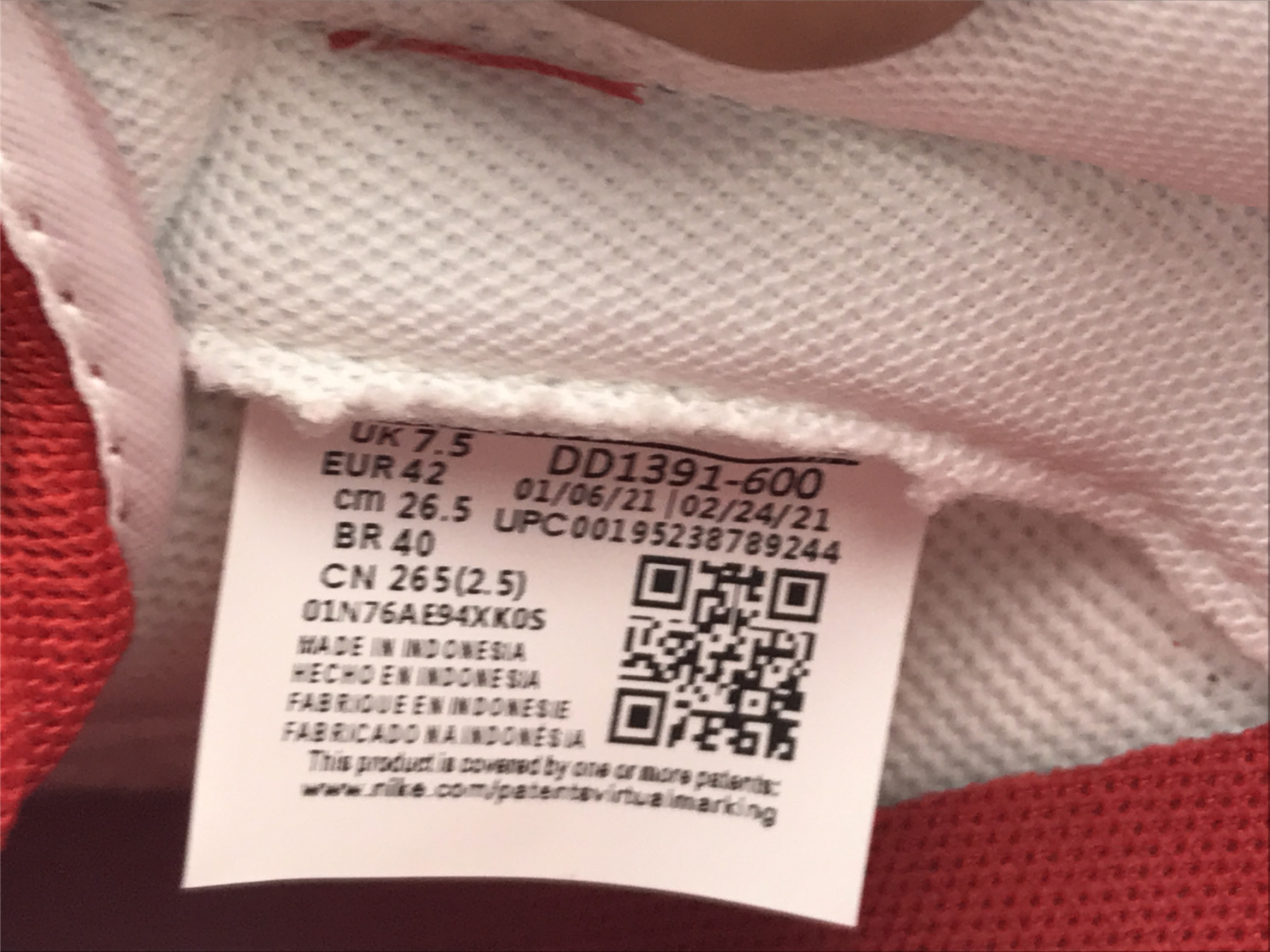 UA NIKE DUNK LOW 