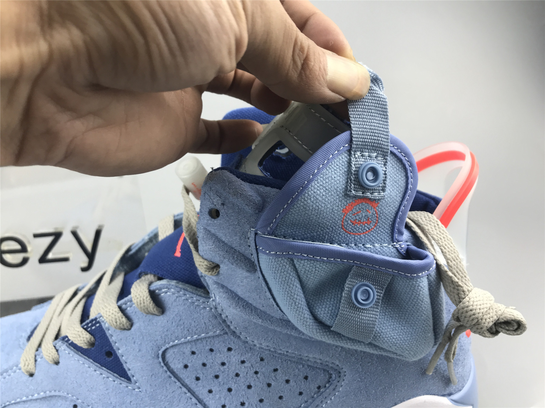 ua air jordan 6 N0r*h carolina blue