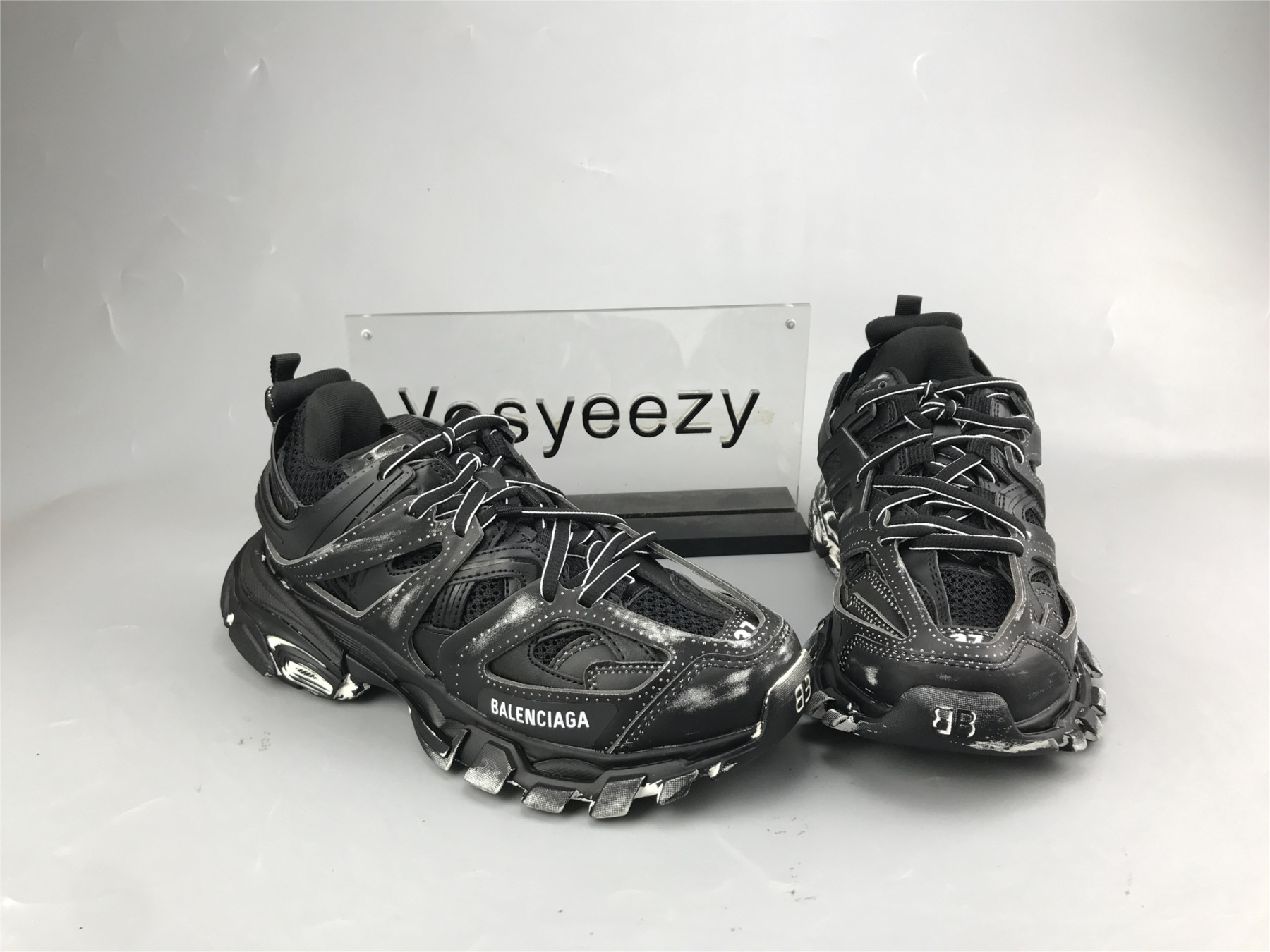 UA TRACK SNEAKER FADED BLACK