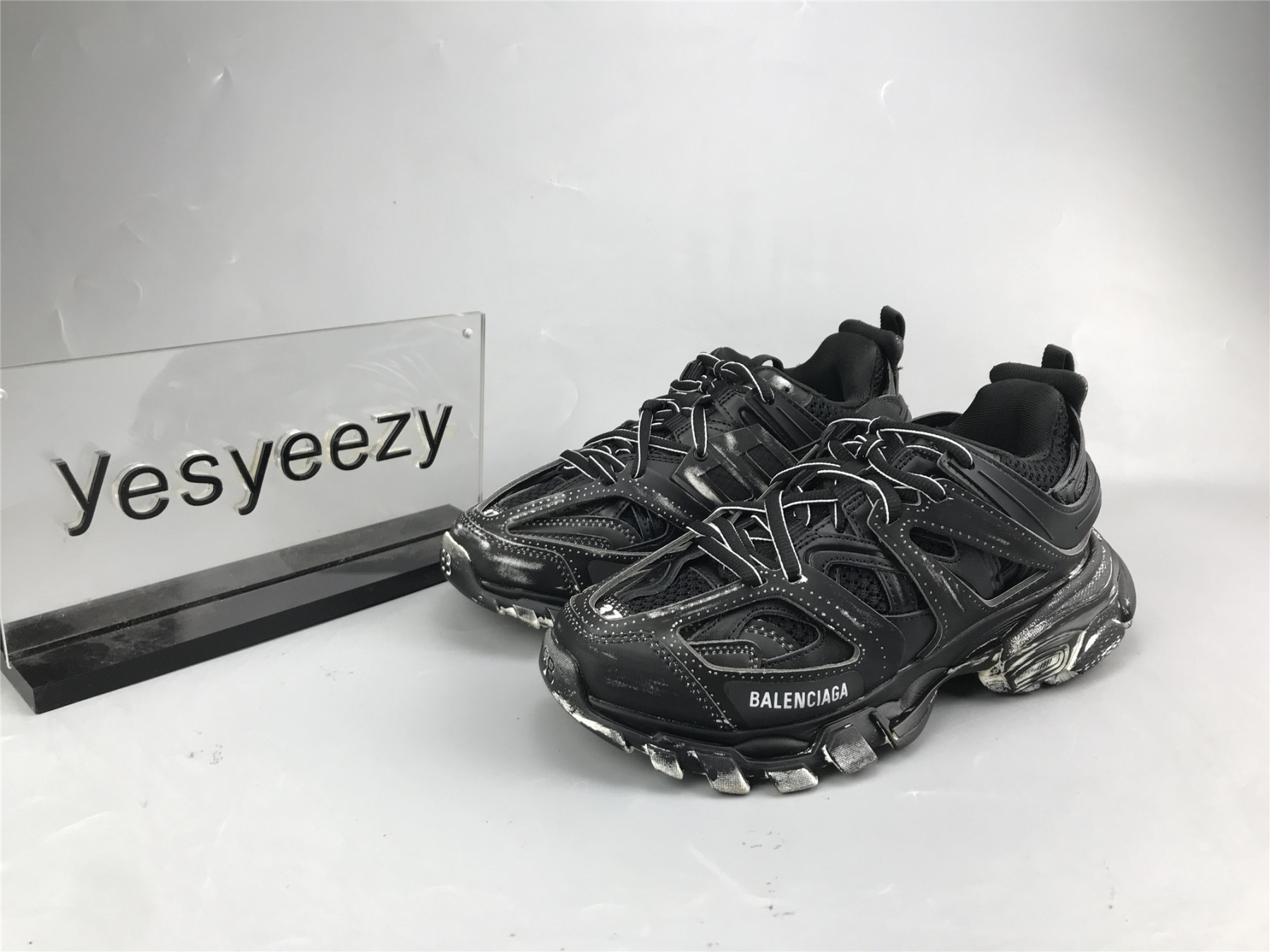 UA TRACK SNEAKER FADED BLACK