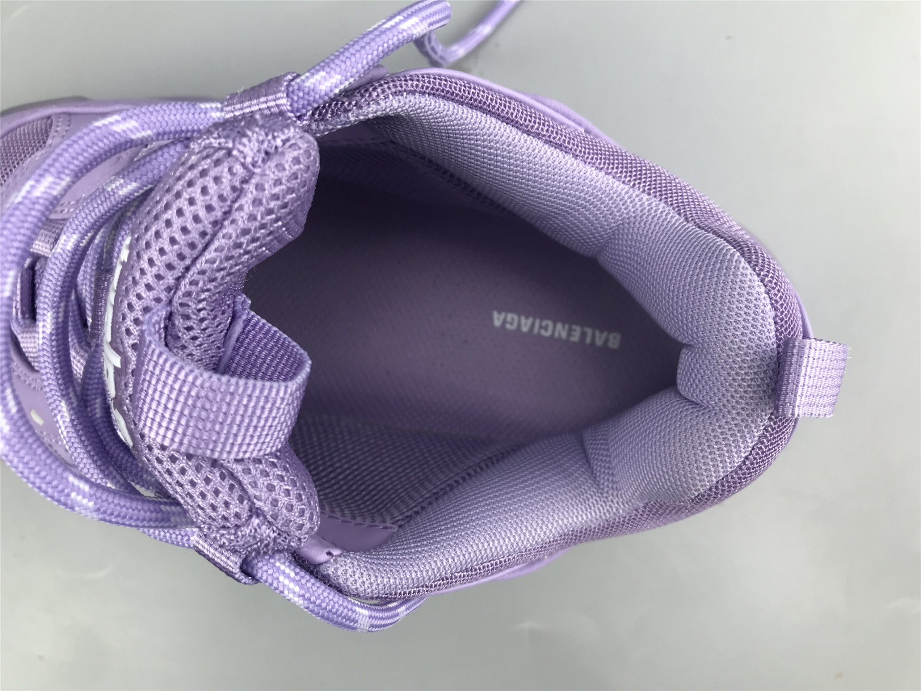UA TRIPLE S CLEAR SOLE LIGHT LILAC WHITE