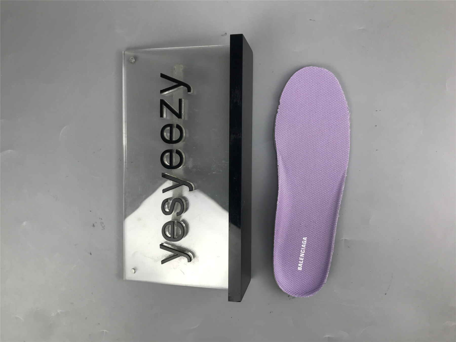 UA TRIPLE S CLEAR SOLE LIGHT LILAC WHITE