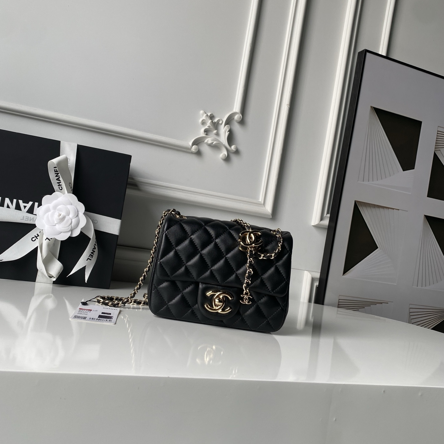 Ch**el classic flap handbag cf as5758 18x13x7cm