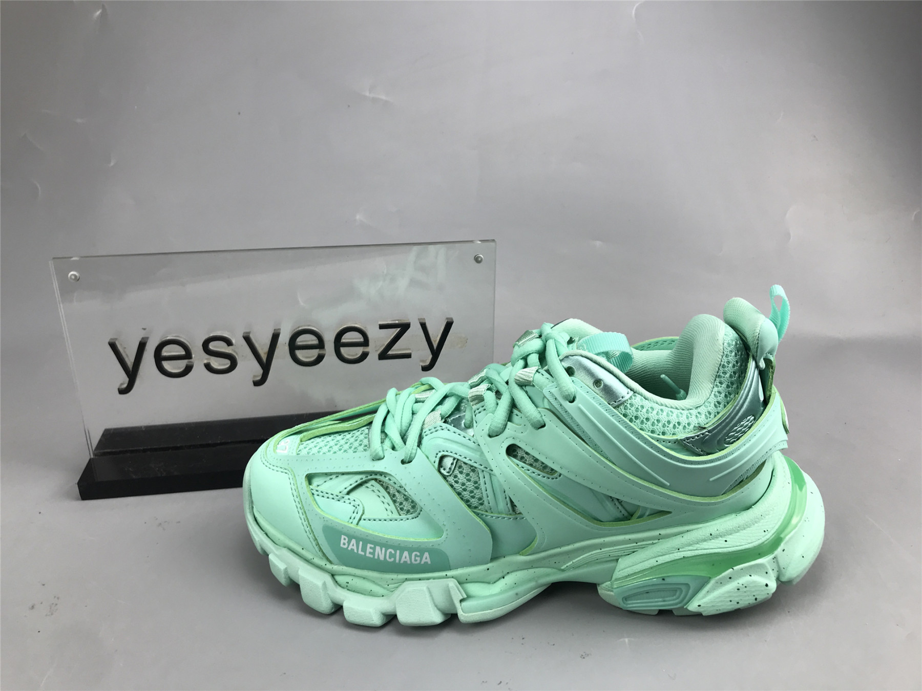 UA TRACK SNEAKER RECYCLED MINT