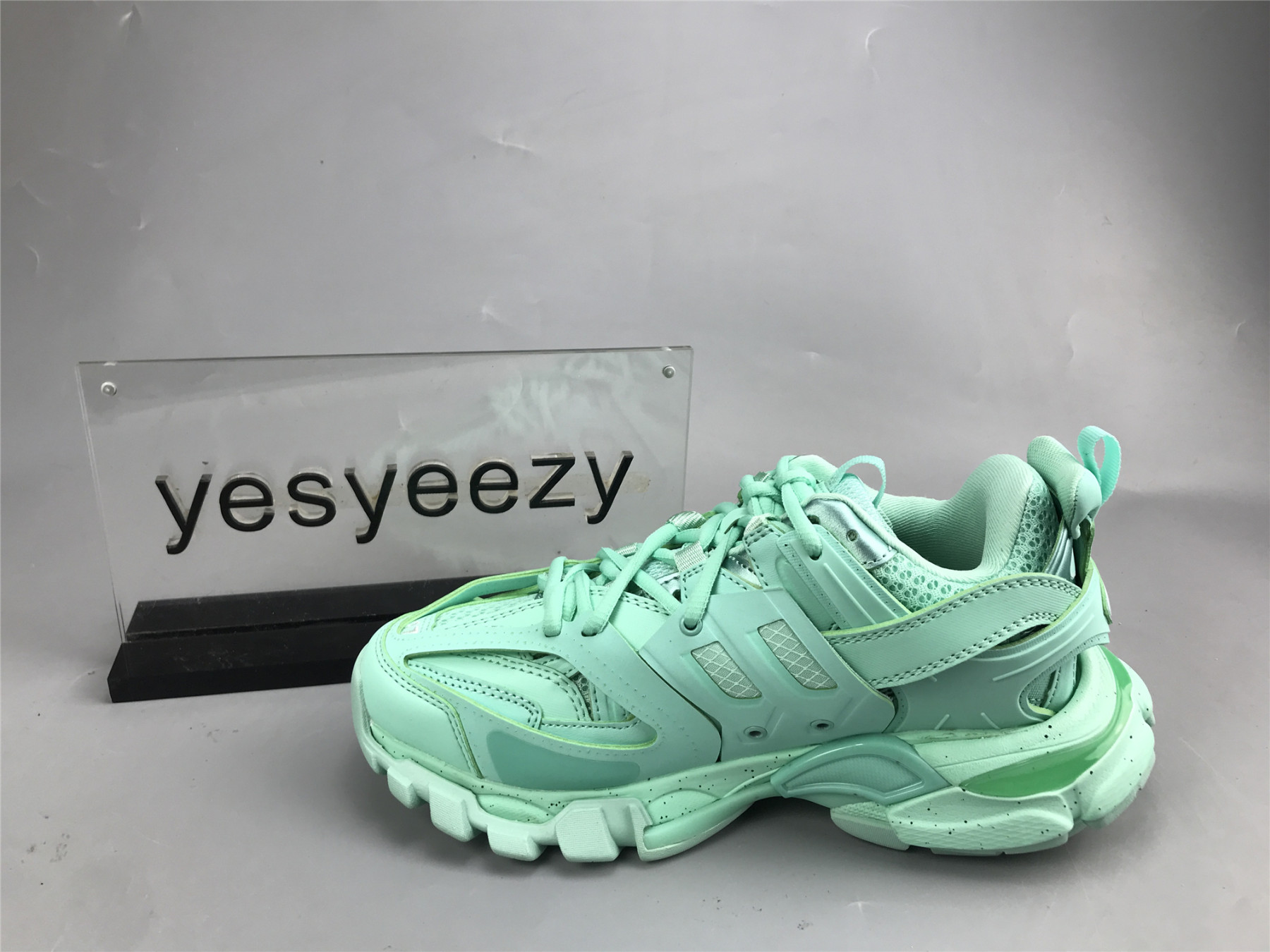 UA TRACK SNEAKER RECYCLED MINT
