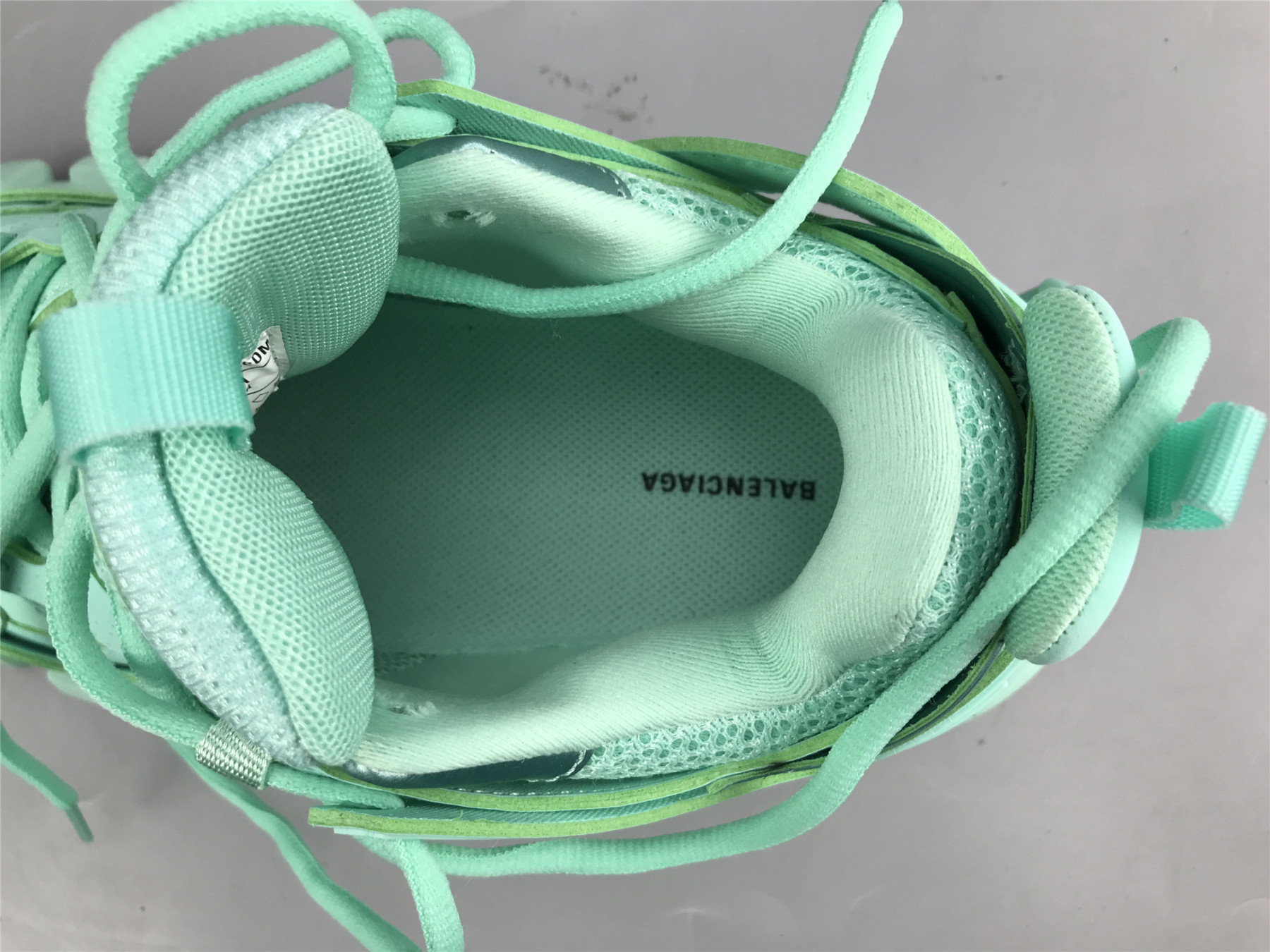 UA TRACK SNEAKER RECYCLED MINT