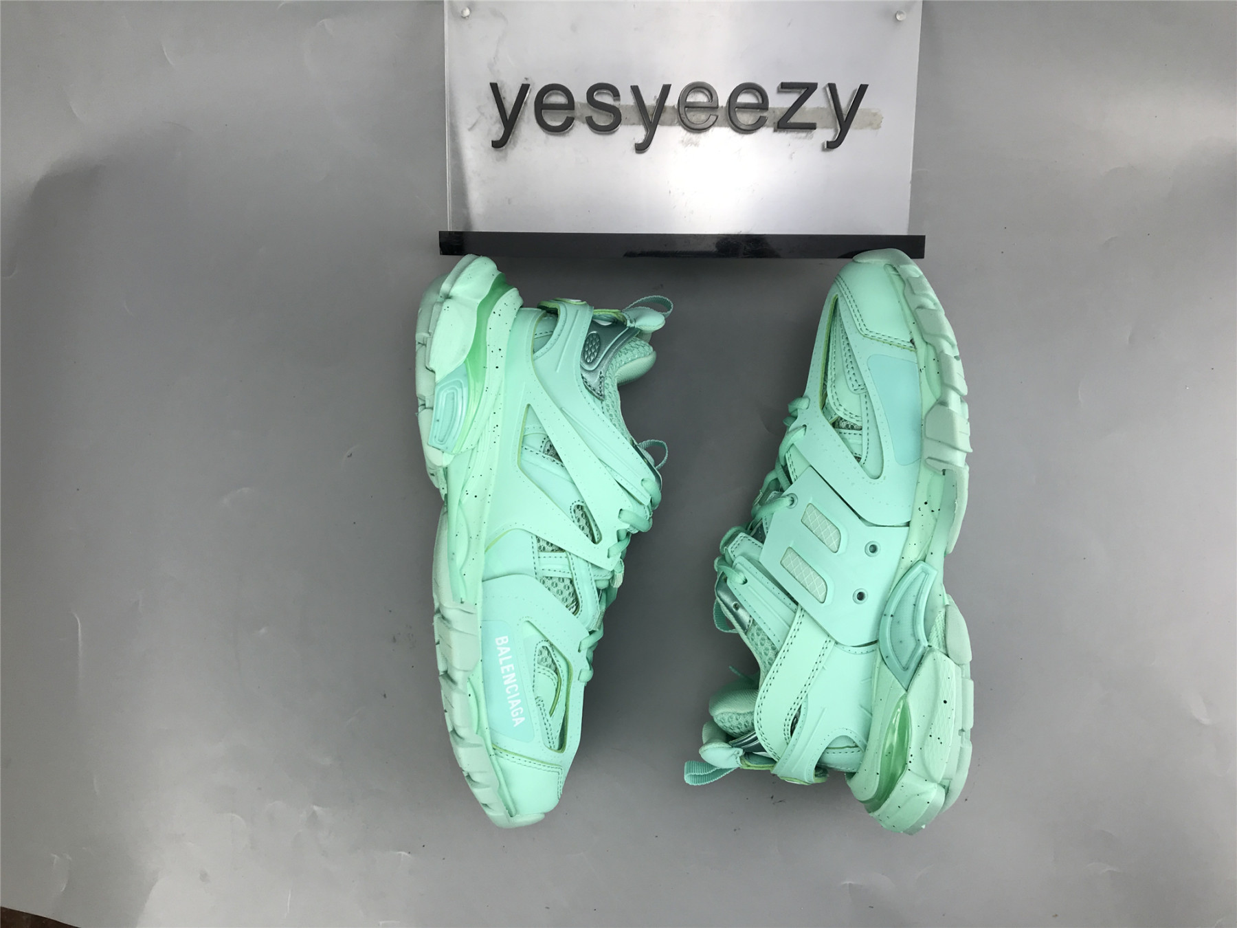 UA TRACK SNEAKER RECYCLED MINT