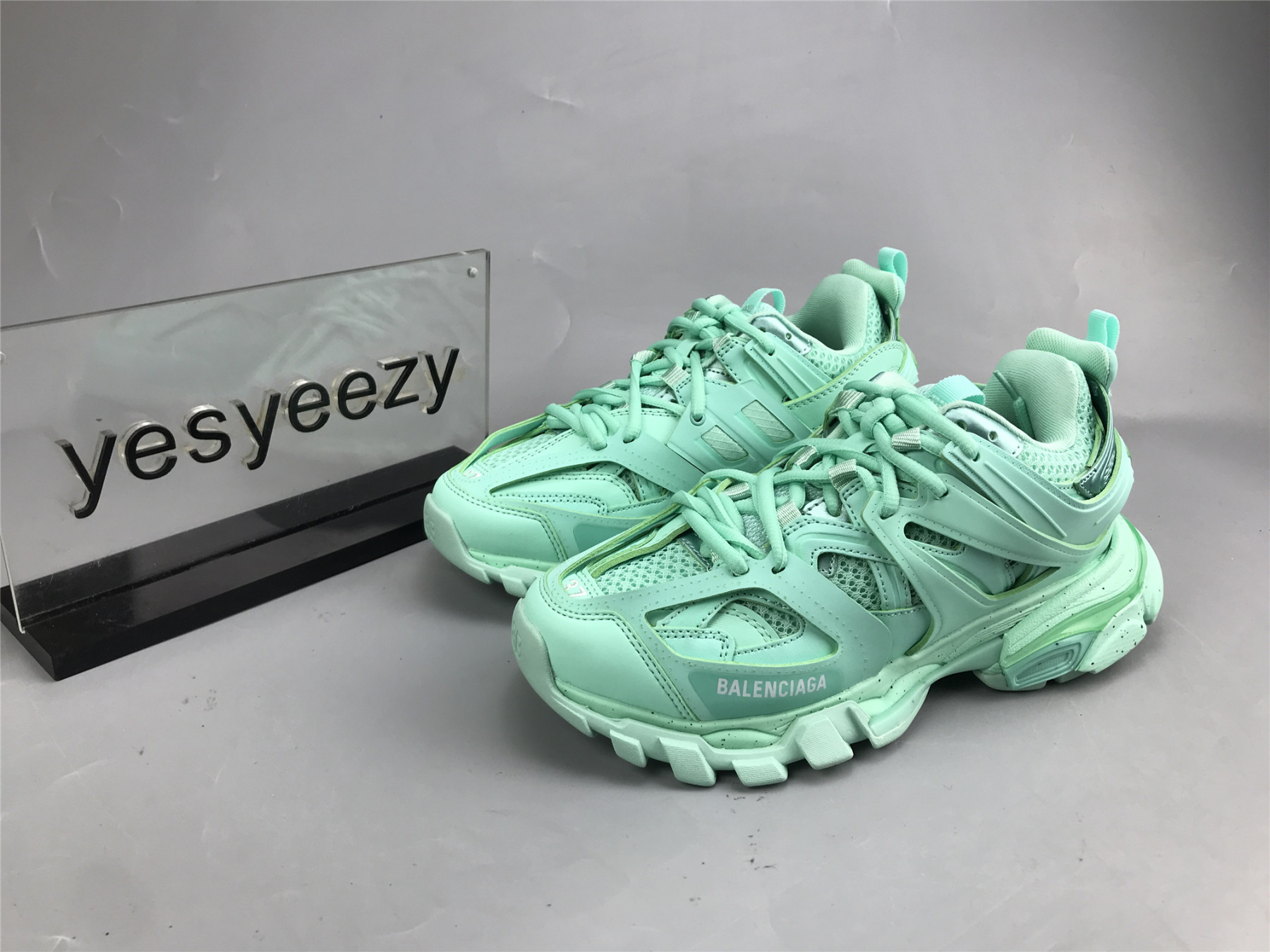 UA TRACK SNEAKER RECYCLED MINT