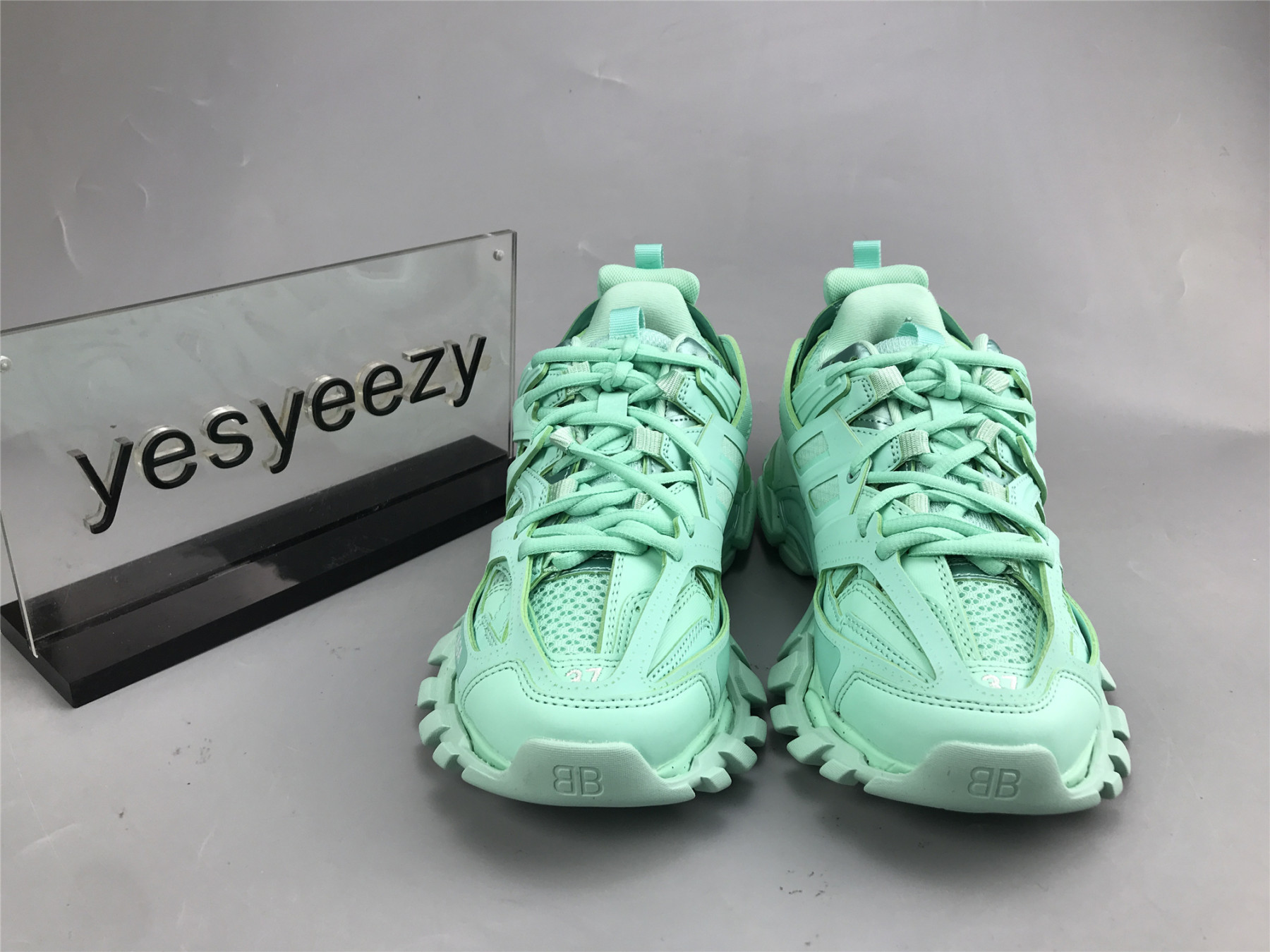 UA TRACK SNEAKER RECYCLED MINT