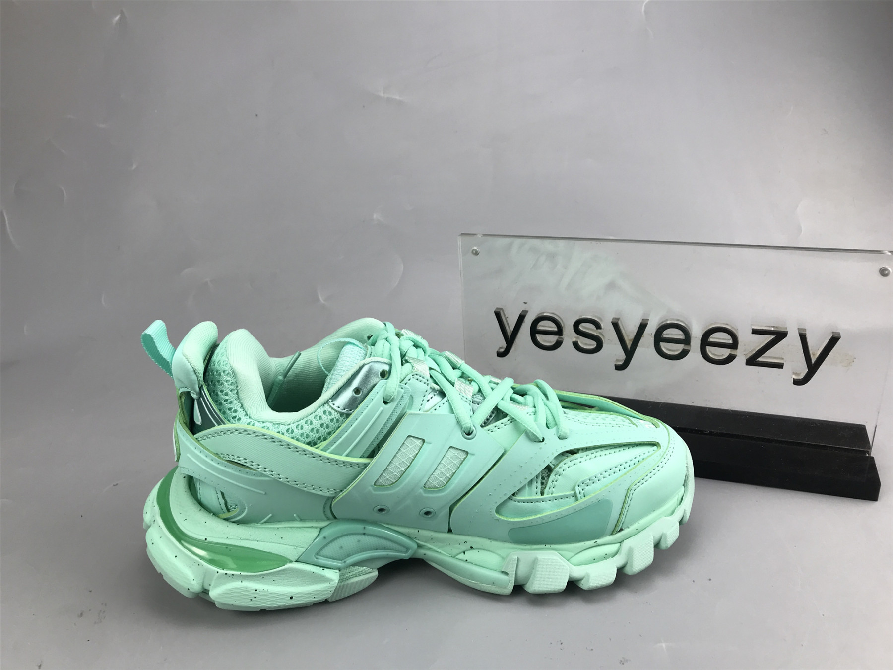UA TRACK SNEAKER RECYCLED MINT