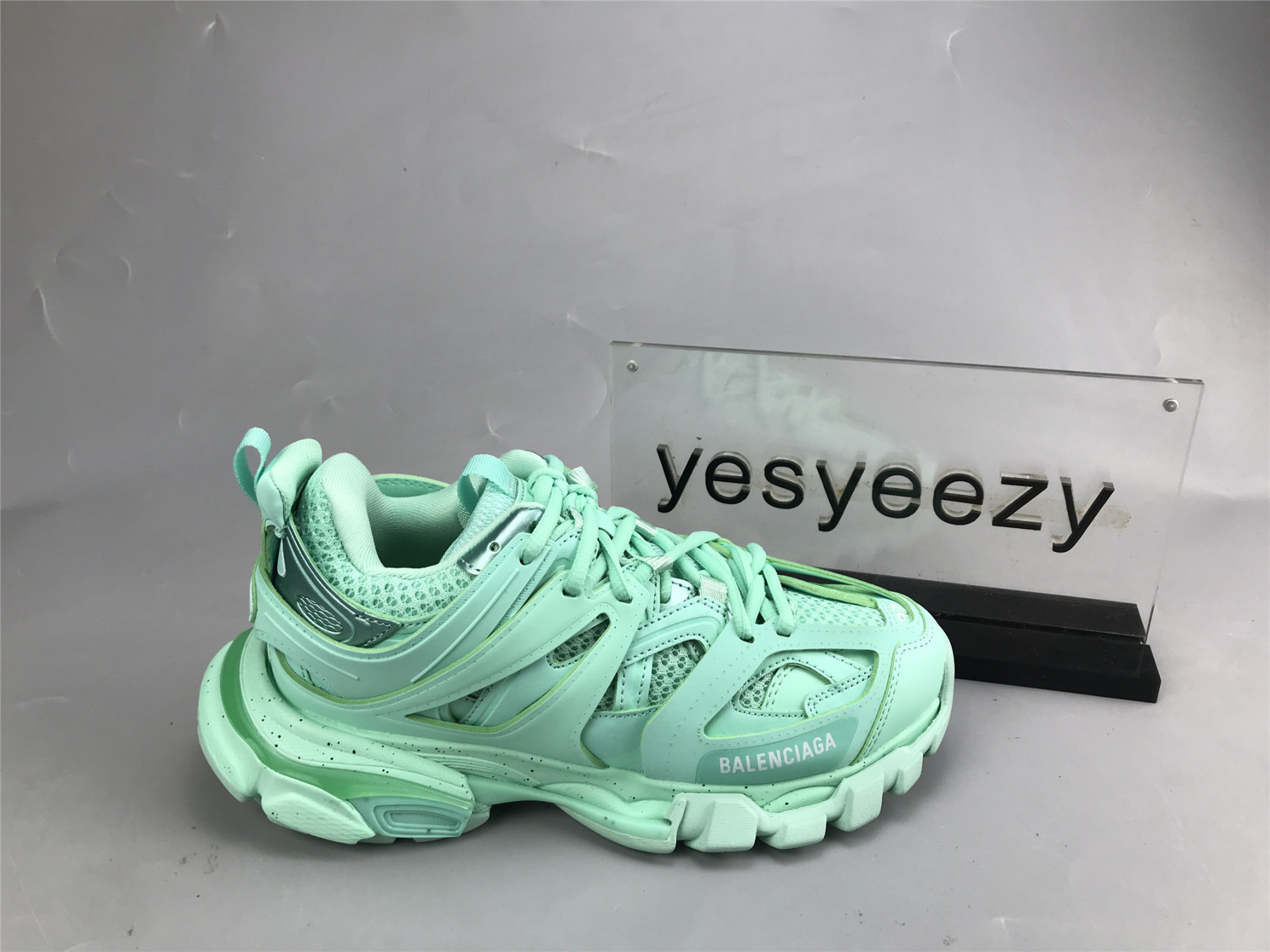 UA TRACK SNEAKER RECYCLED MINT