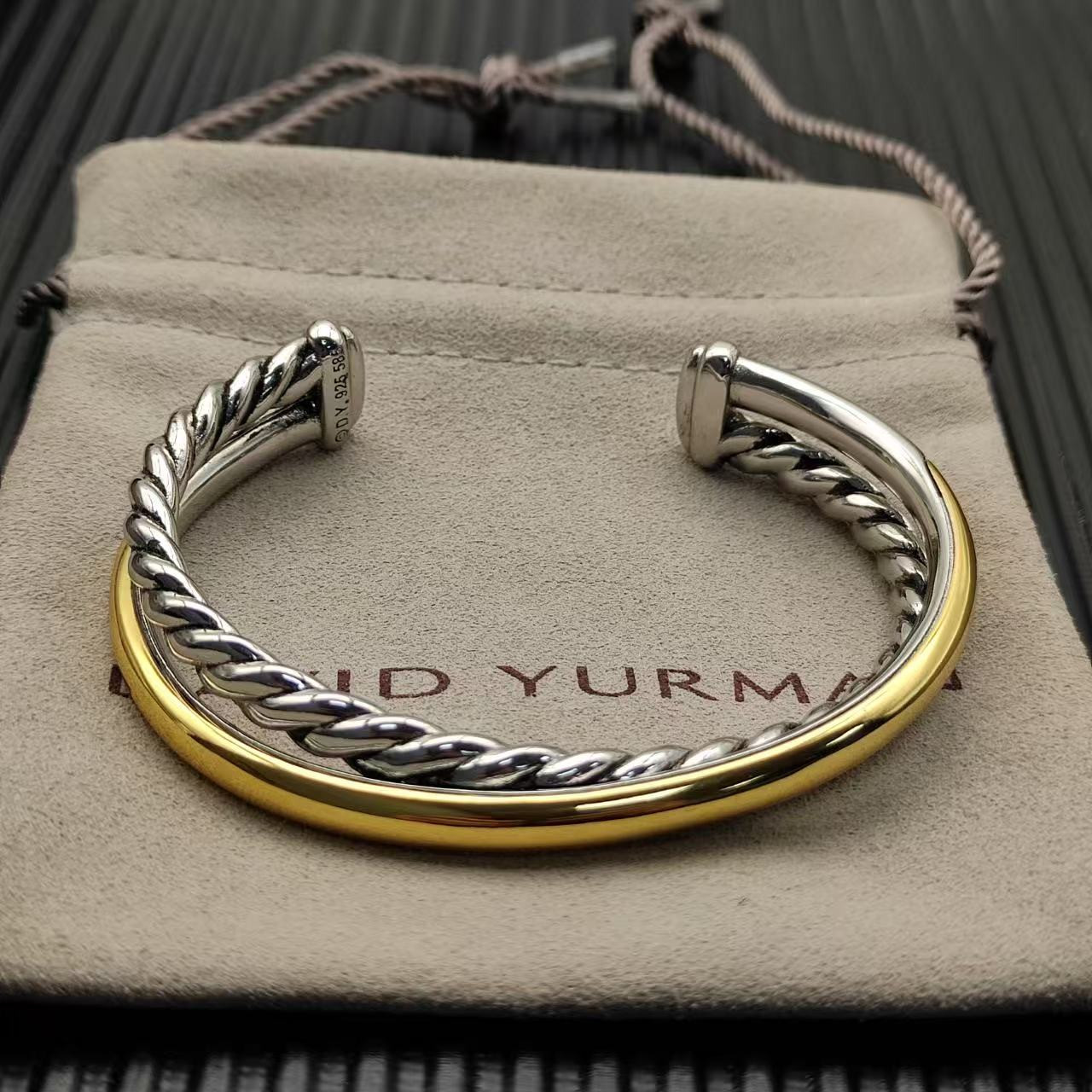 dau1d Yvrm*n 11mm crossover bracelet