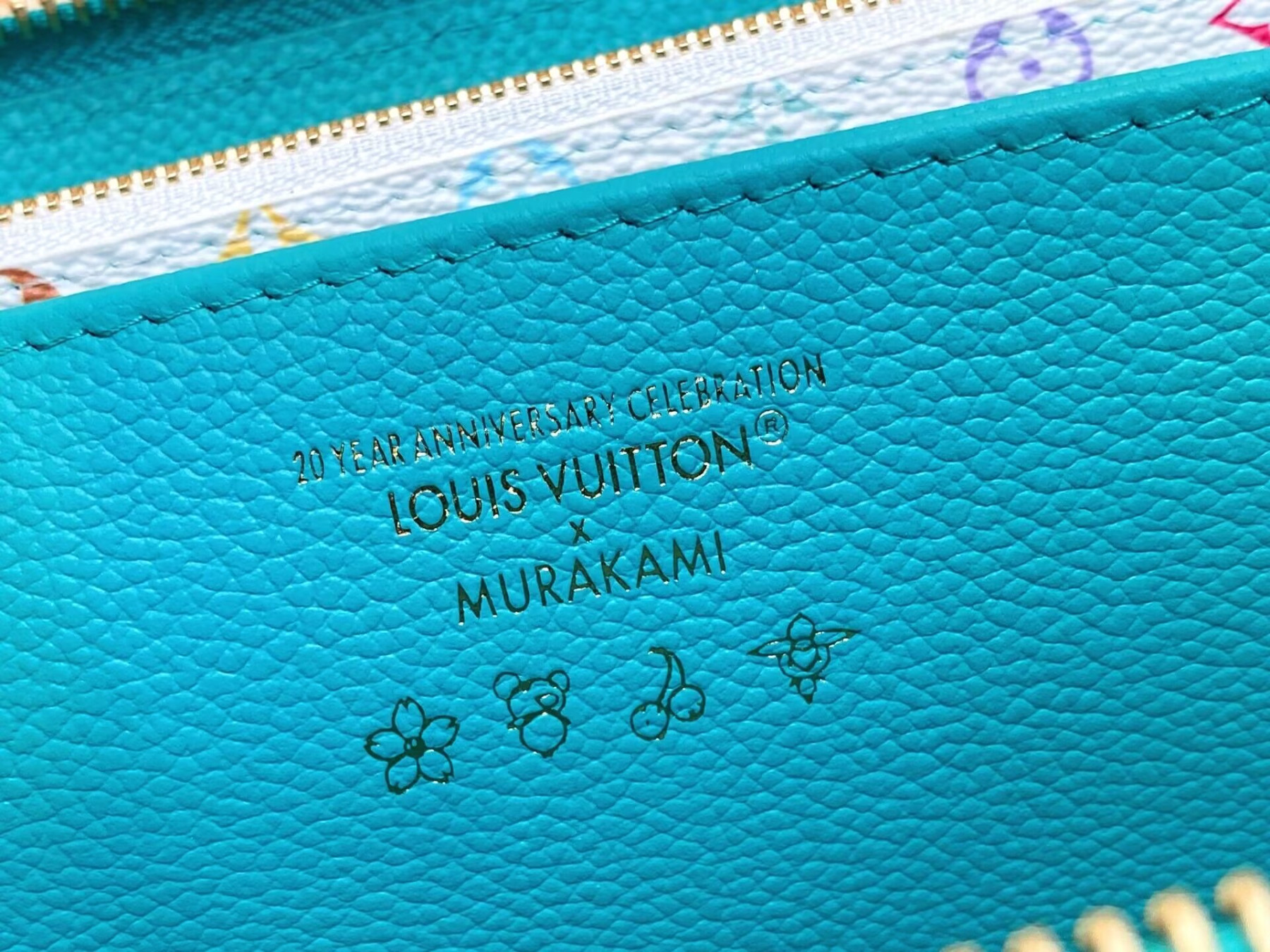 LV x TM Zippy Wallet M13618 19x10x2cm