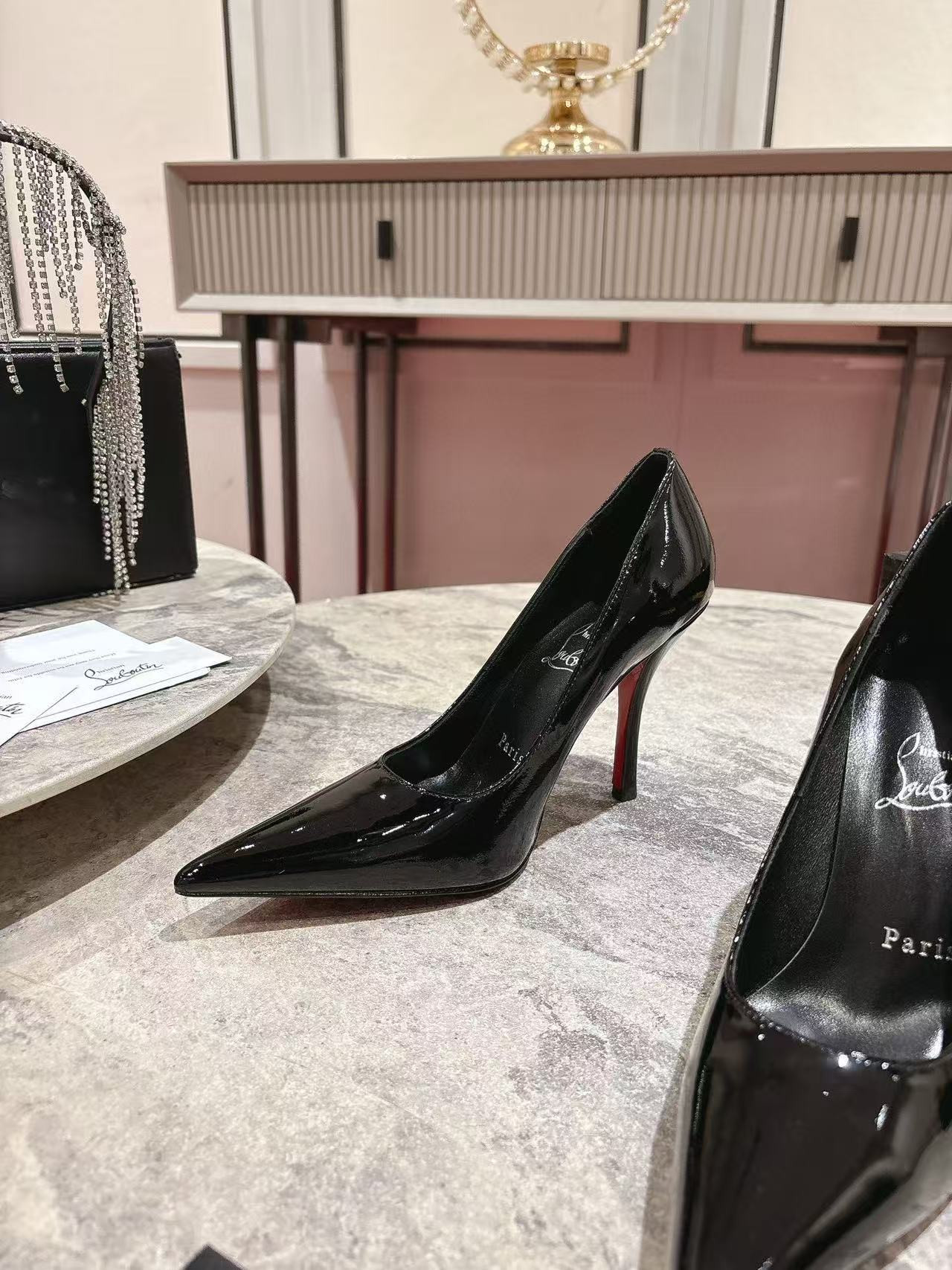 ua chr1st1an louboutin cl red-botT0m shoes 10cm heel (cusT0mized, no exchange no return, about 10 days)