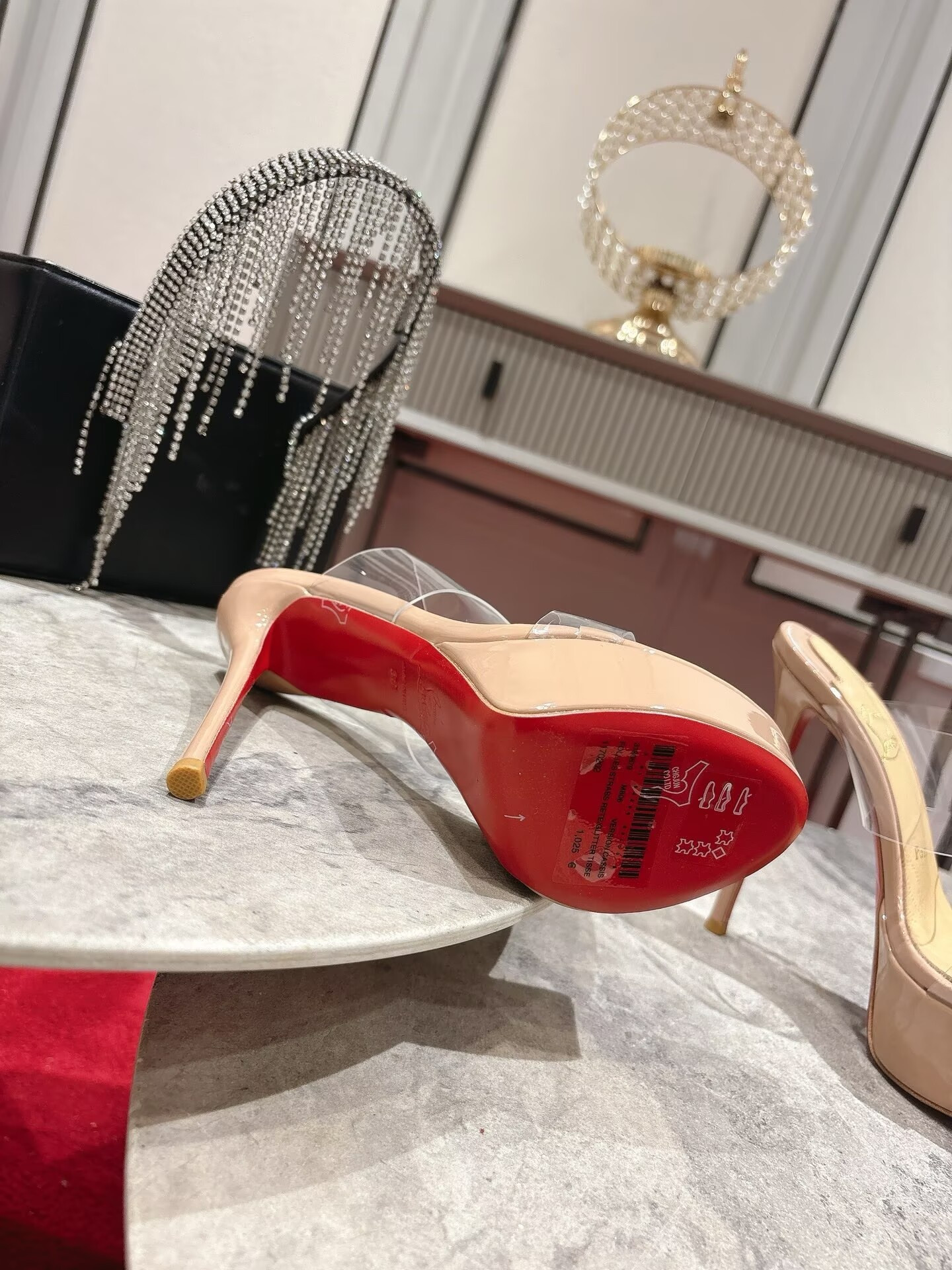 ua Chr1st1an louboutin just nothing alta 12.5cm heel