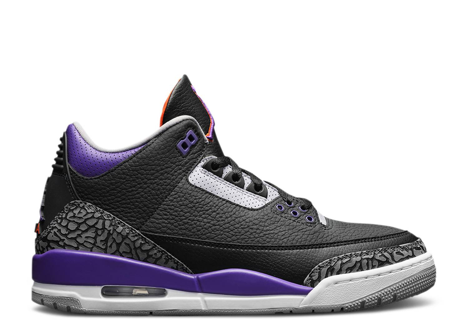 UA AIR JORDAN 3 RETRO 'COURT PURPLE'