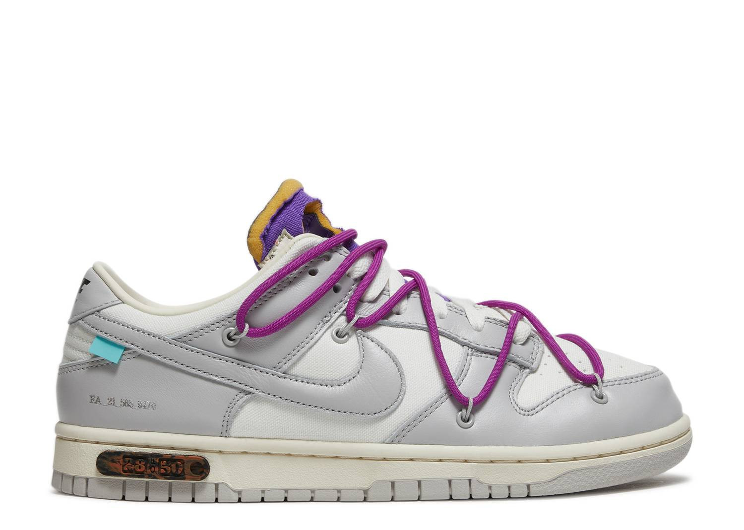 UA NIKE OFF-WHITE X DUNK LOW 'LOT 28 OF 50'
