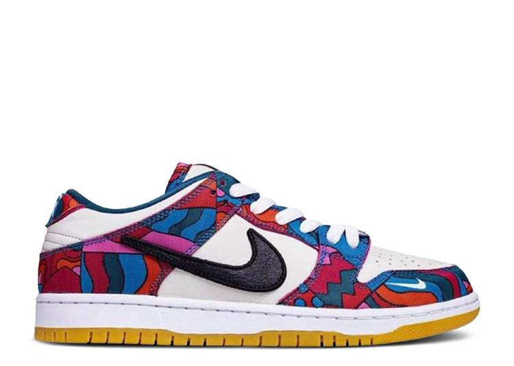 UA NIKE PARRA X DUNK LOW PRO QS SB 'ABSTRACT ART'