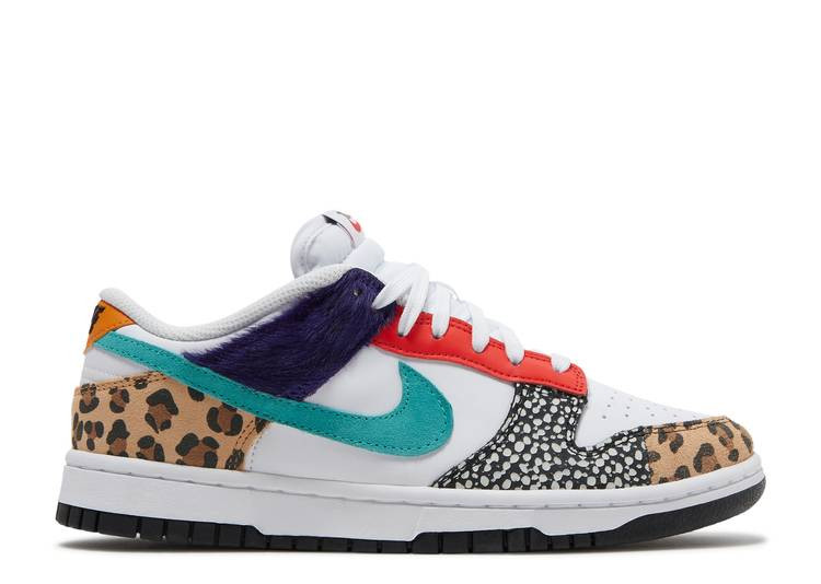 UA NIKE WMNS DUNK LOW SE 'SAFARI MIX'