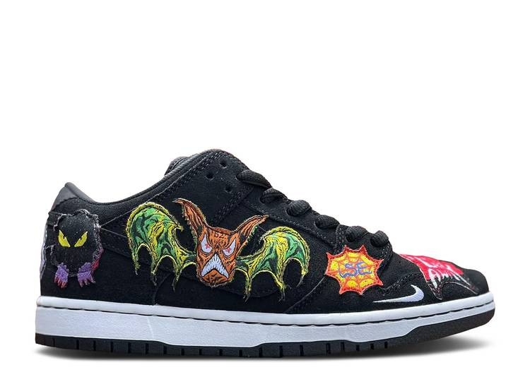 ua nike neckFa*e x dunk low pro sb 'black'