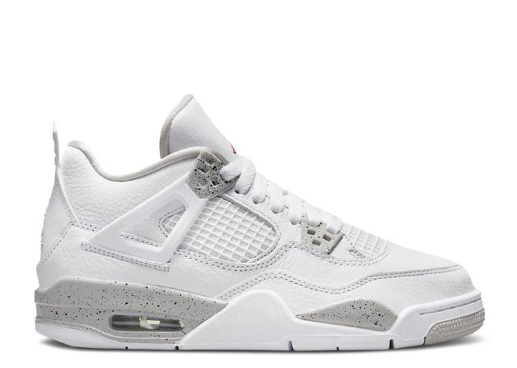 UA AIR JORDAN 4 RETRO 'WHITE OREO'