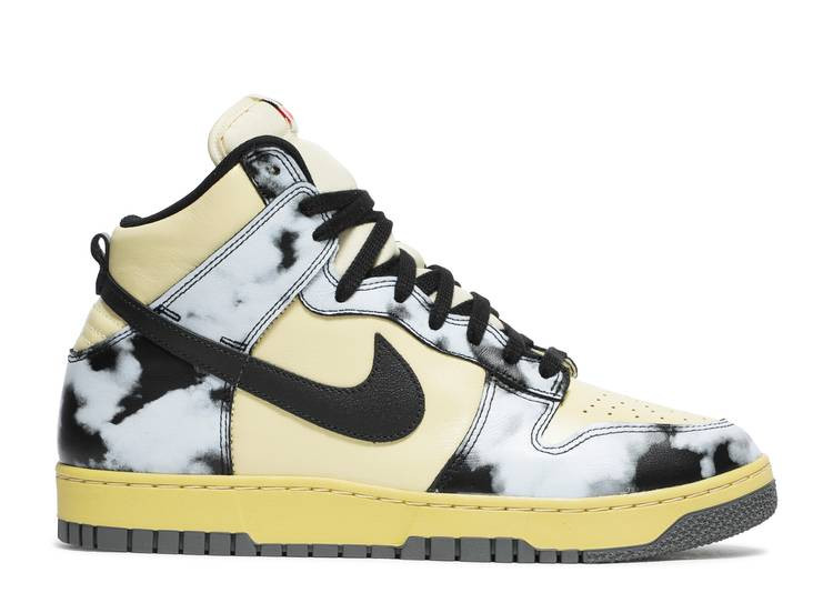 UA NIKE DUNK HIGH 1985 'BLACK ACID WASH'