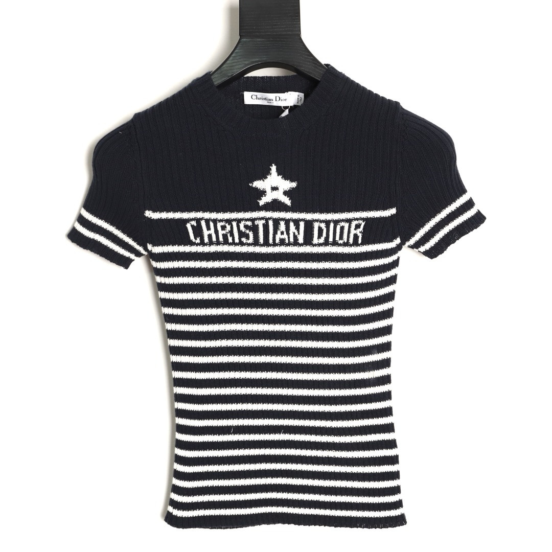 D10r 26ss women's knitting short-sleeved t-shirt