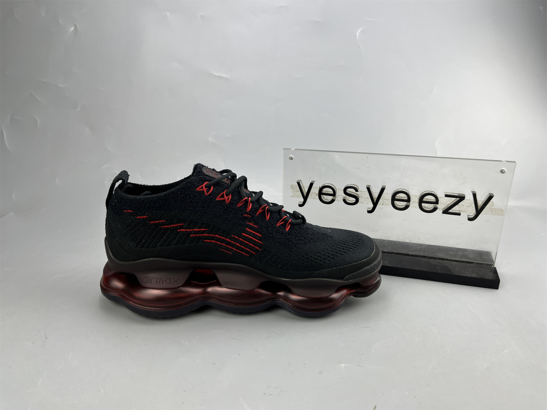 UA NIKE AIR MAX SCORPION FLYKNIT 'BRED'