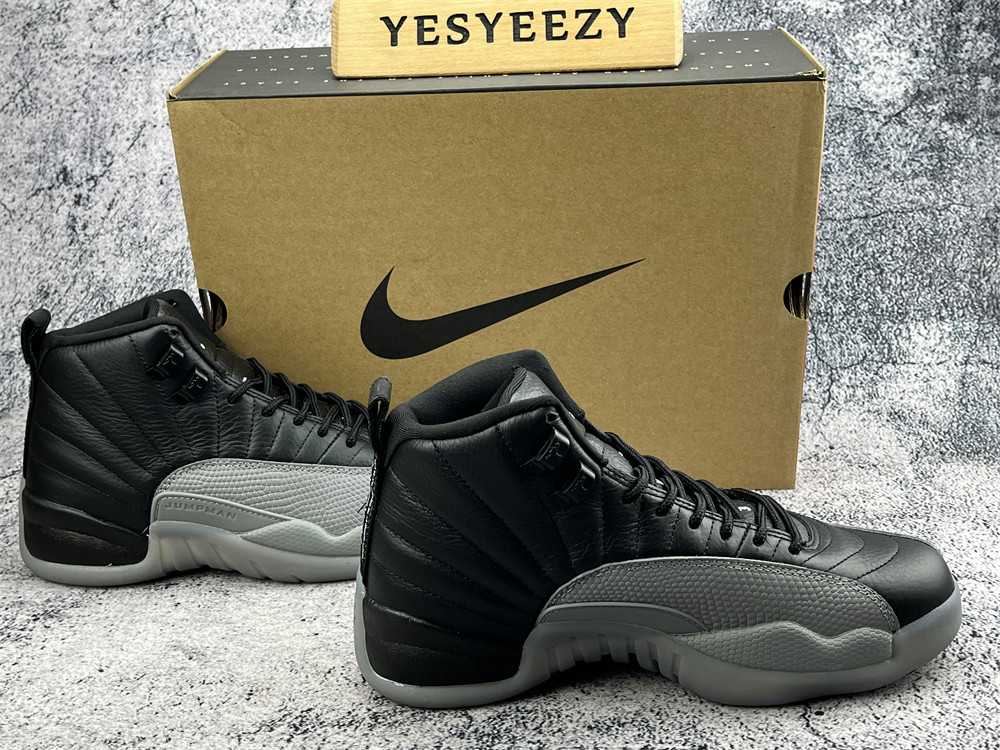 UA AIR JORDAN 12 RETRO 'BLACK WOLF GREY'