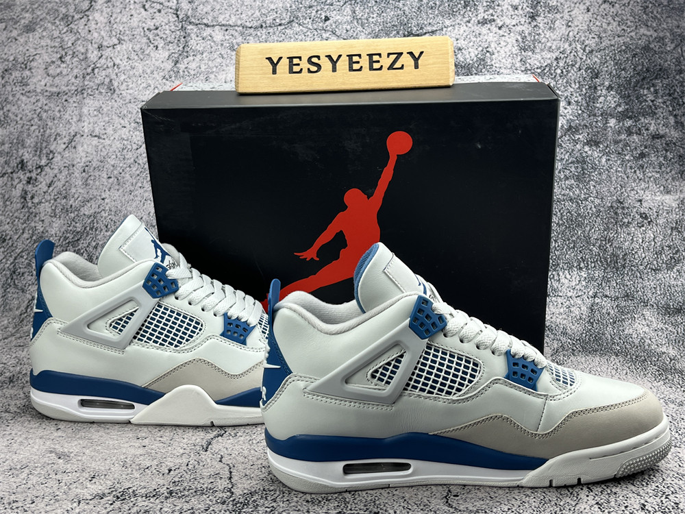 UA AIR JORDAN 4 RETRO 'MILITARY BLUE' 2024