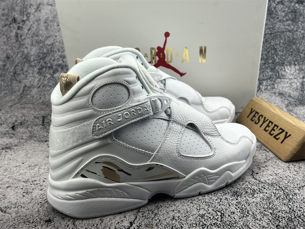 UA OVO X AIR JORDAN 8 RETRO 'WHITE'