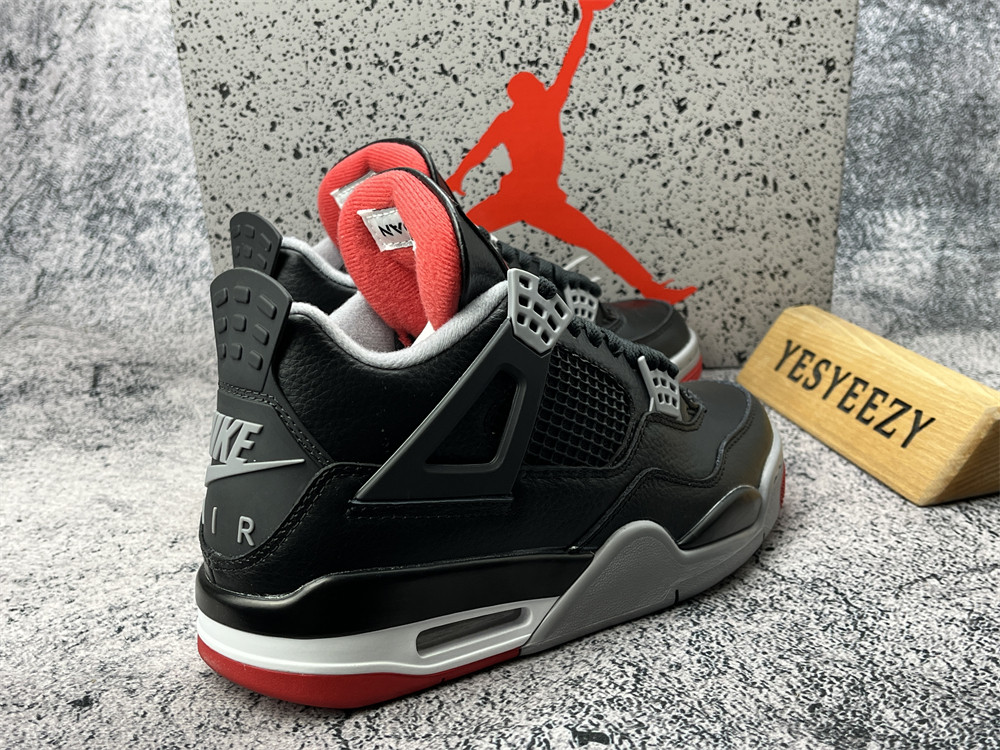 UA AIR JORDAN 4 RETRO 'BRED REIMAGINED'