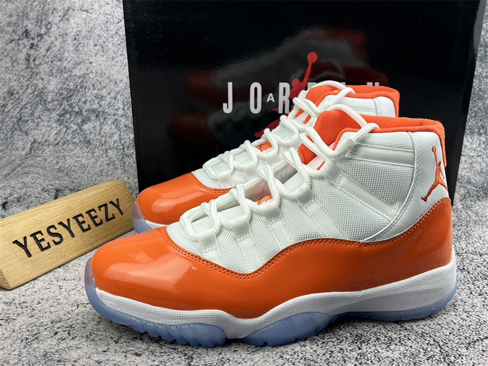 UA AIR JORDAN 11 RETRO ORANGE