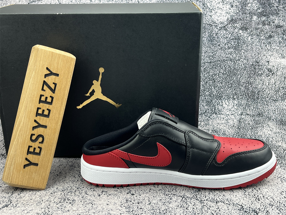 UA Jordan 1 Mule Golf Bred