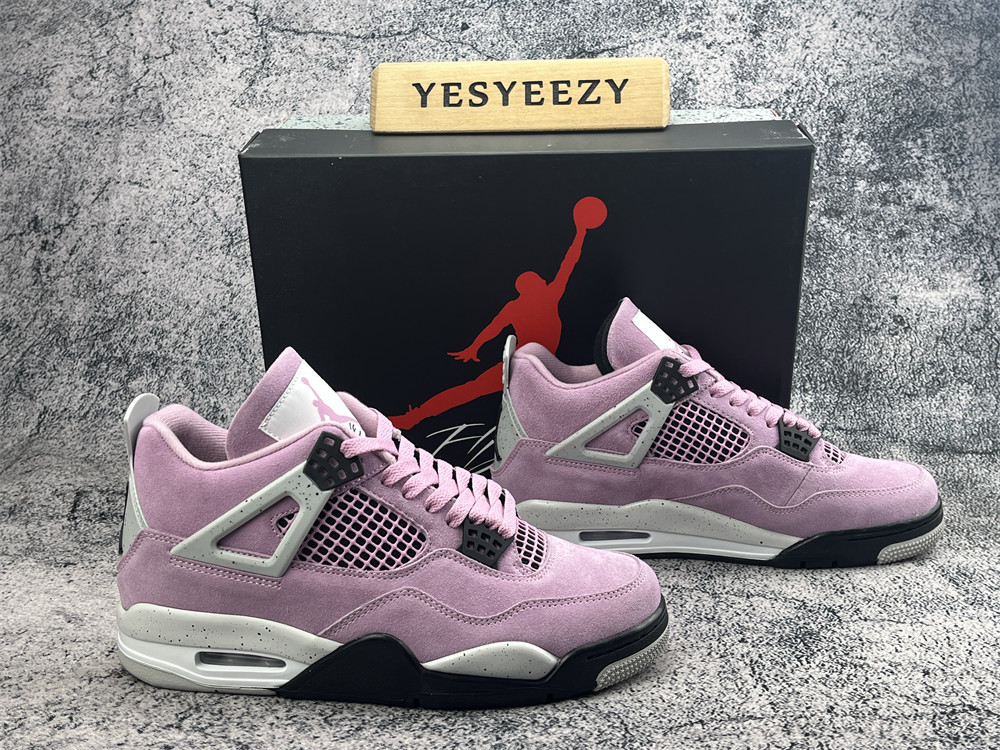 UA Jordan 4 Retro Orchid