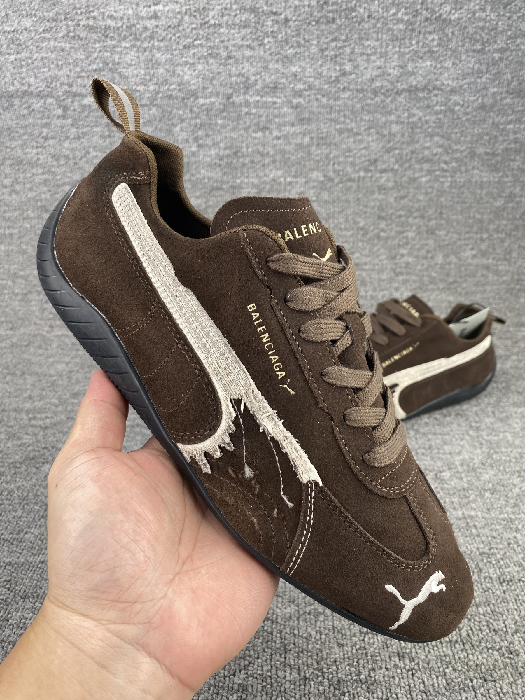 ua Ba1en*iaga speedcat suede sneaker