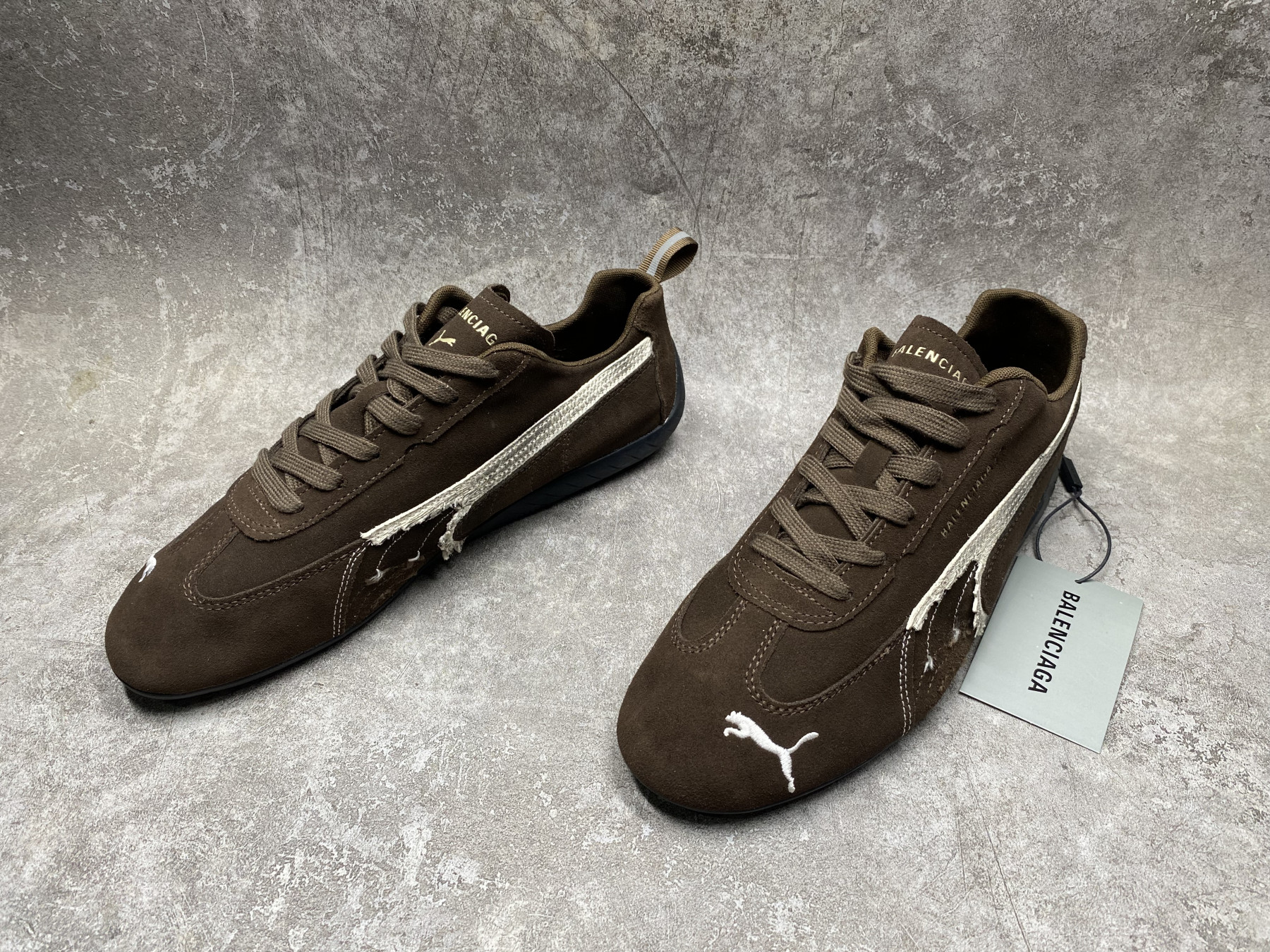 ua Ba1en*iaga speedcat suede sneaker