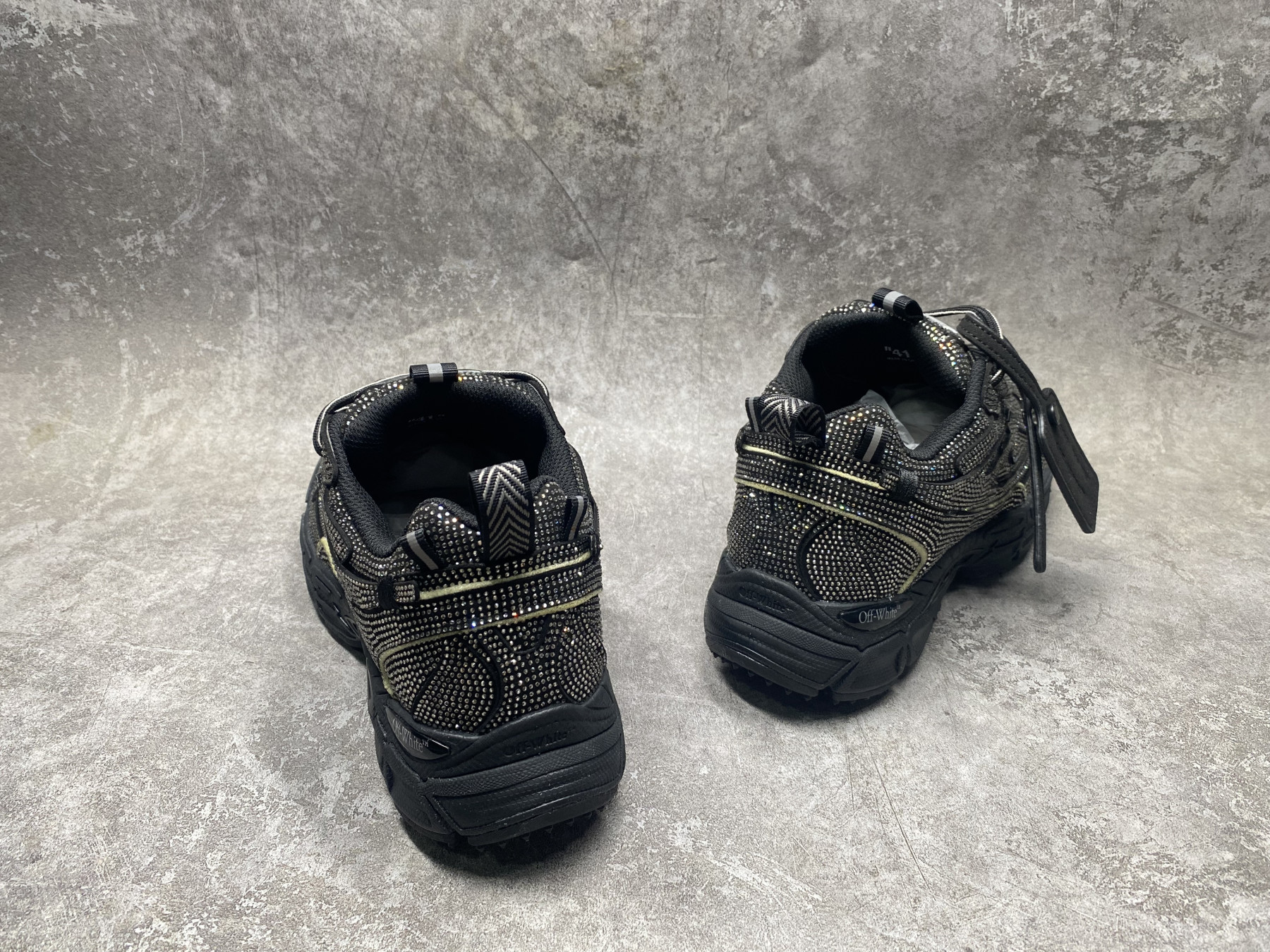 UA Off-White "BE RIGHT BACK"