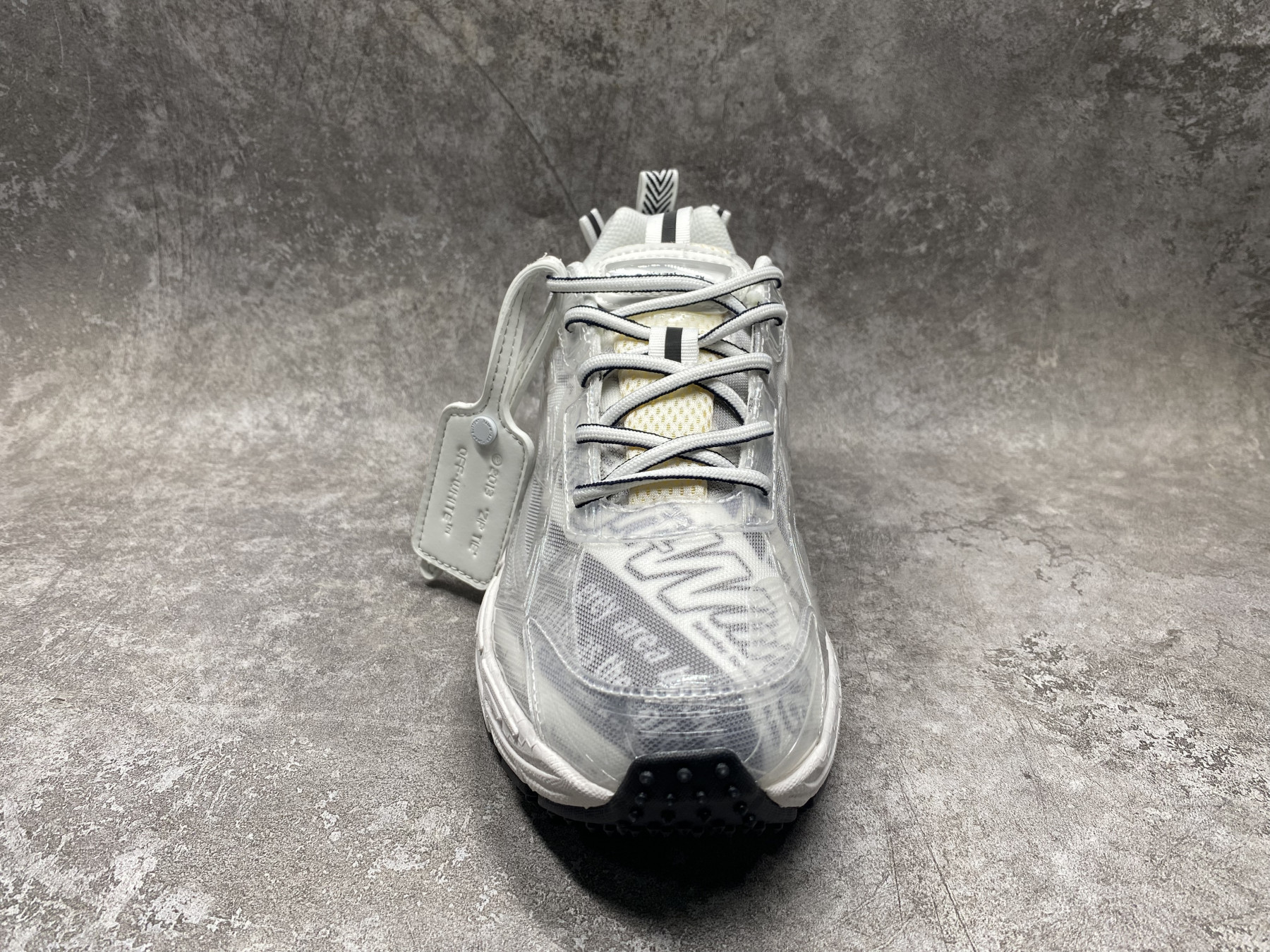 UA Off-White "BE RIGHT BACK"