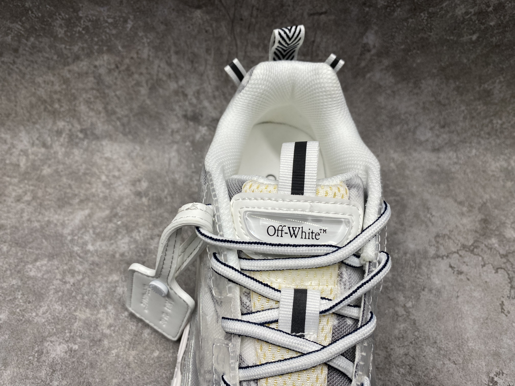 UA Off-White "BE RIGHT BACK"