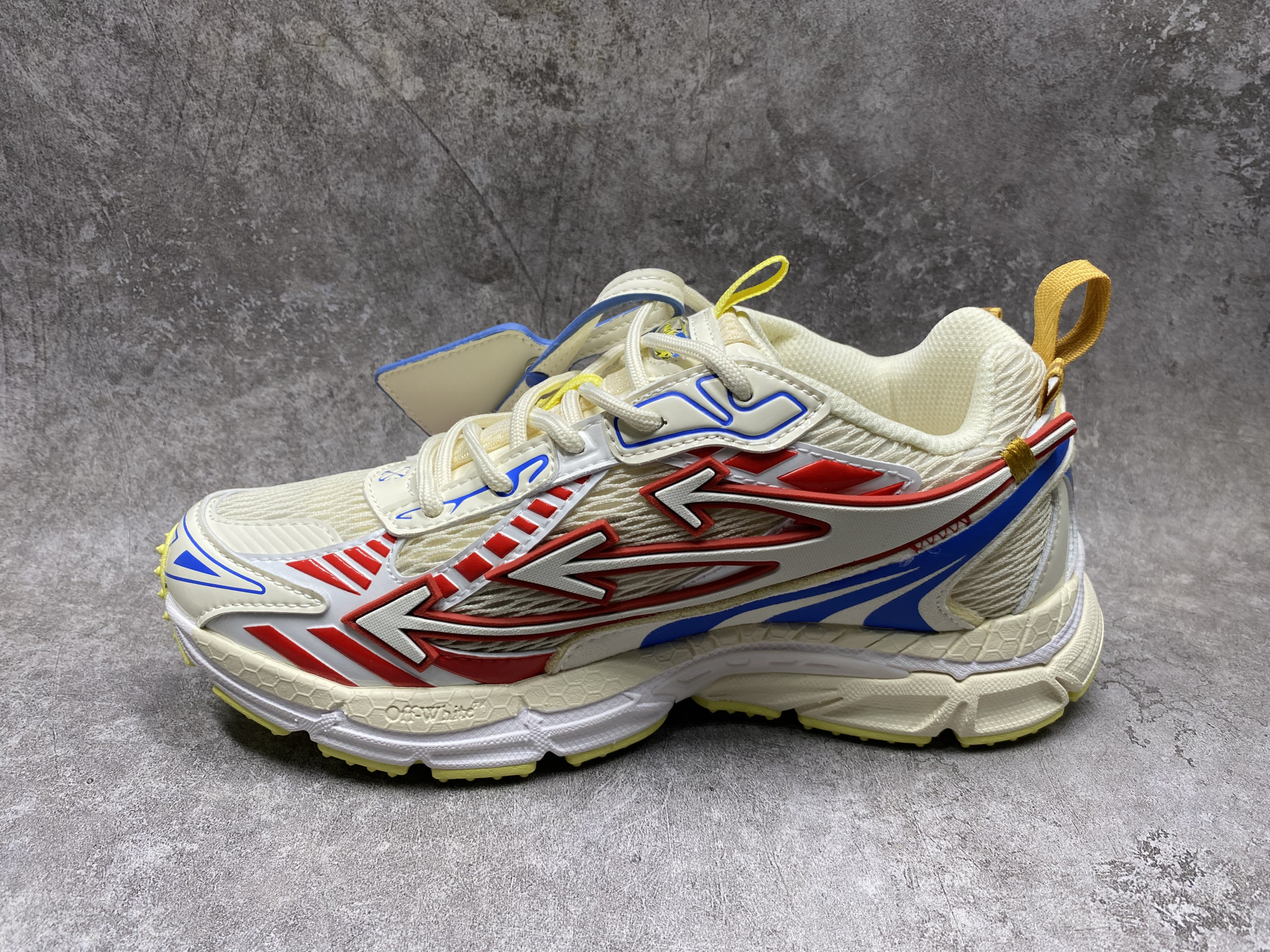 UA Off-White "BE RIGHT BACK"
