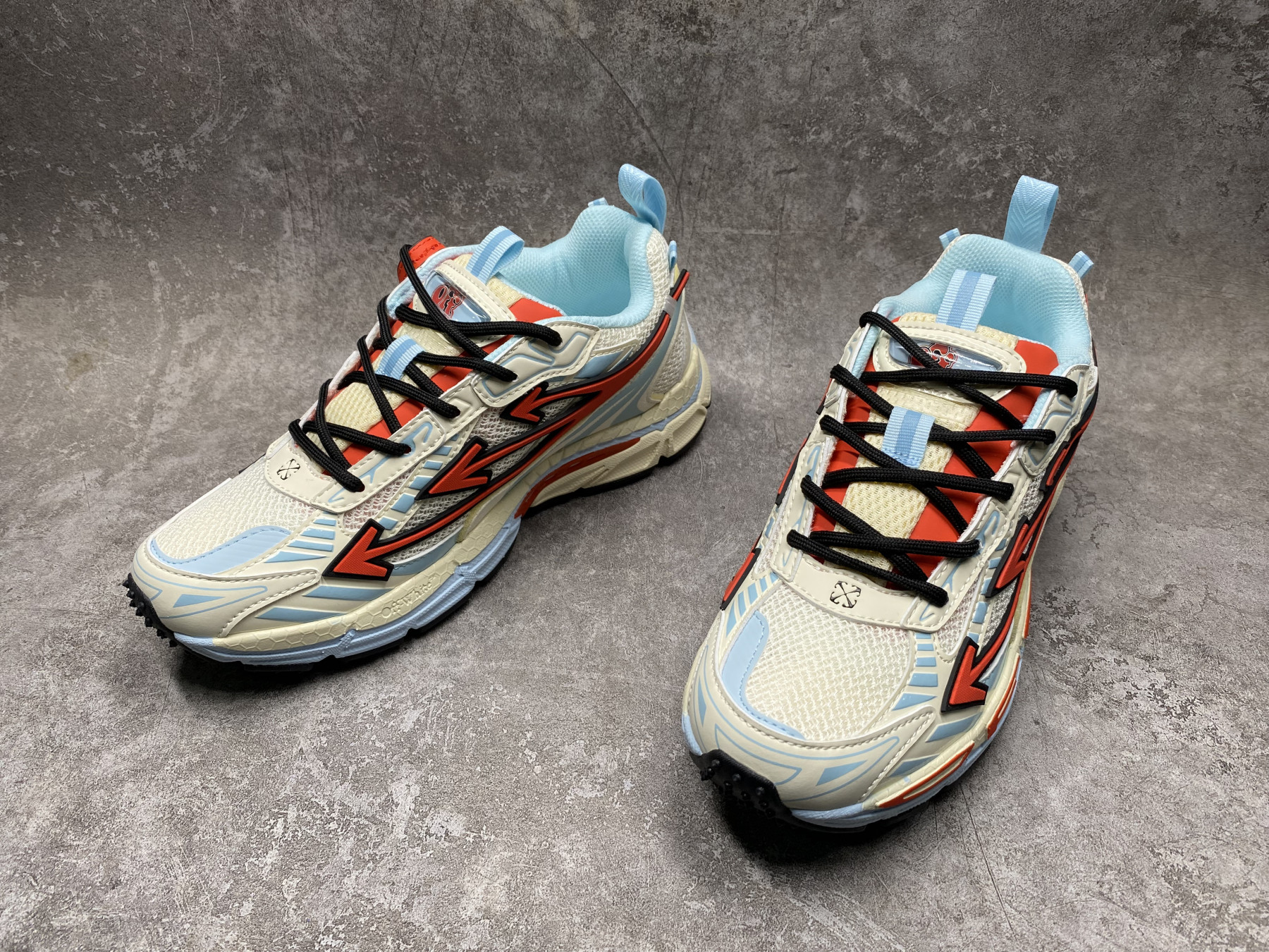 UA Off-White "BE RIGHT BACK"