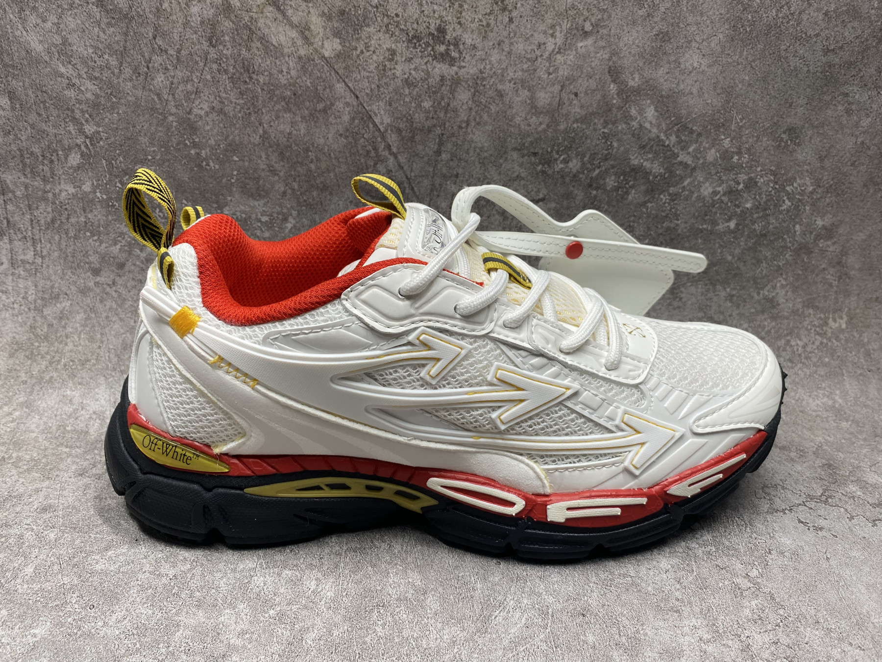 UA Off-White "BE RIGHT BACK"