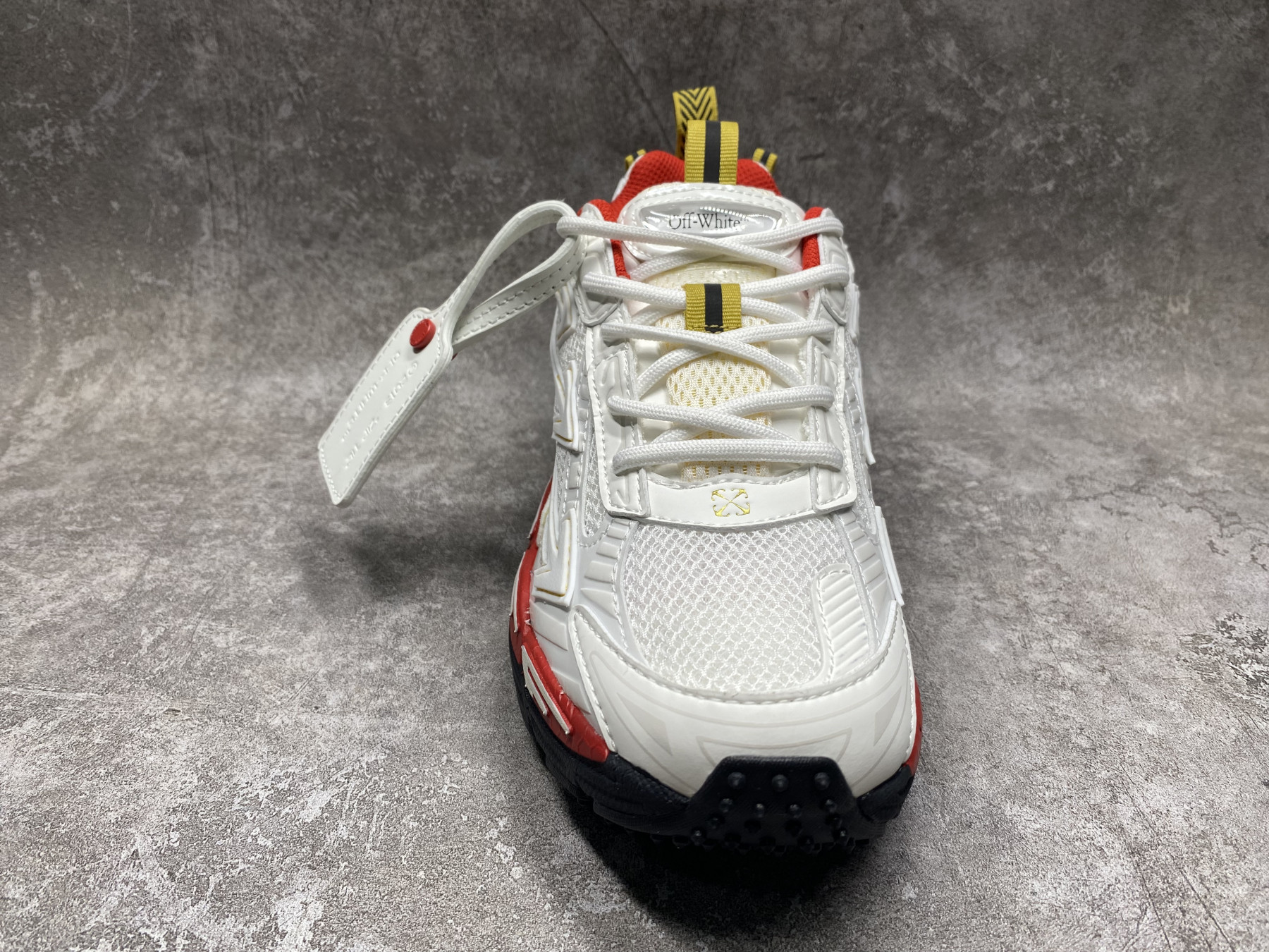 UA Off-White "BE RIGHT BACK"