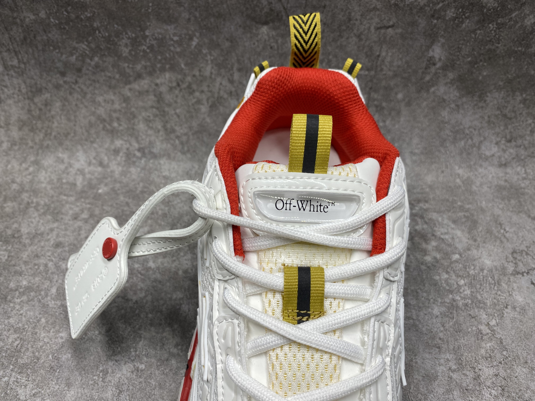 UA Off-White "BE RIGHT BACK"