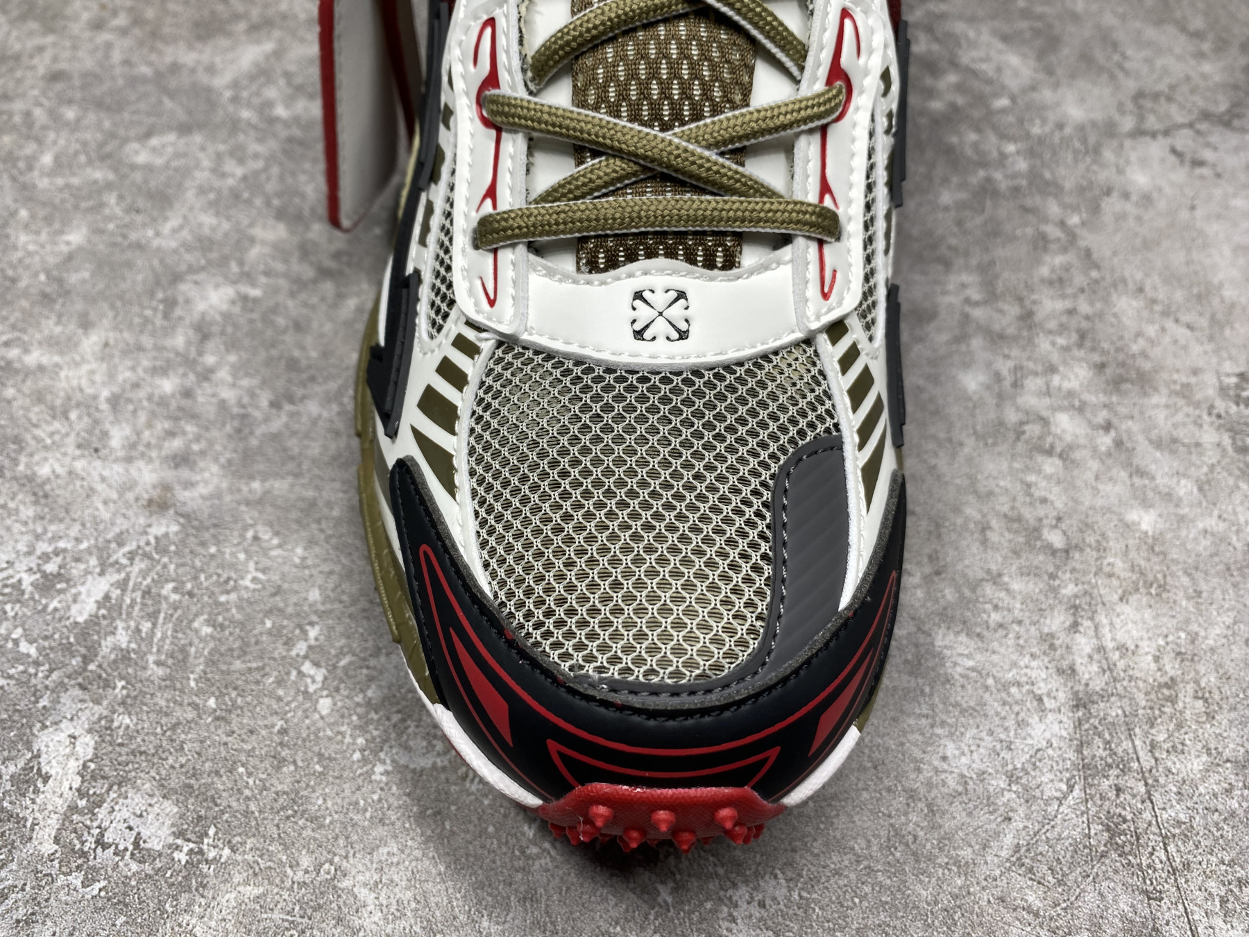 UA Off-White "BE RIGHT BACK"