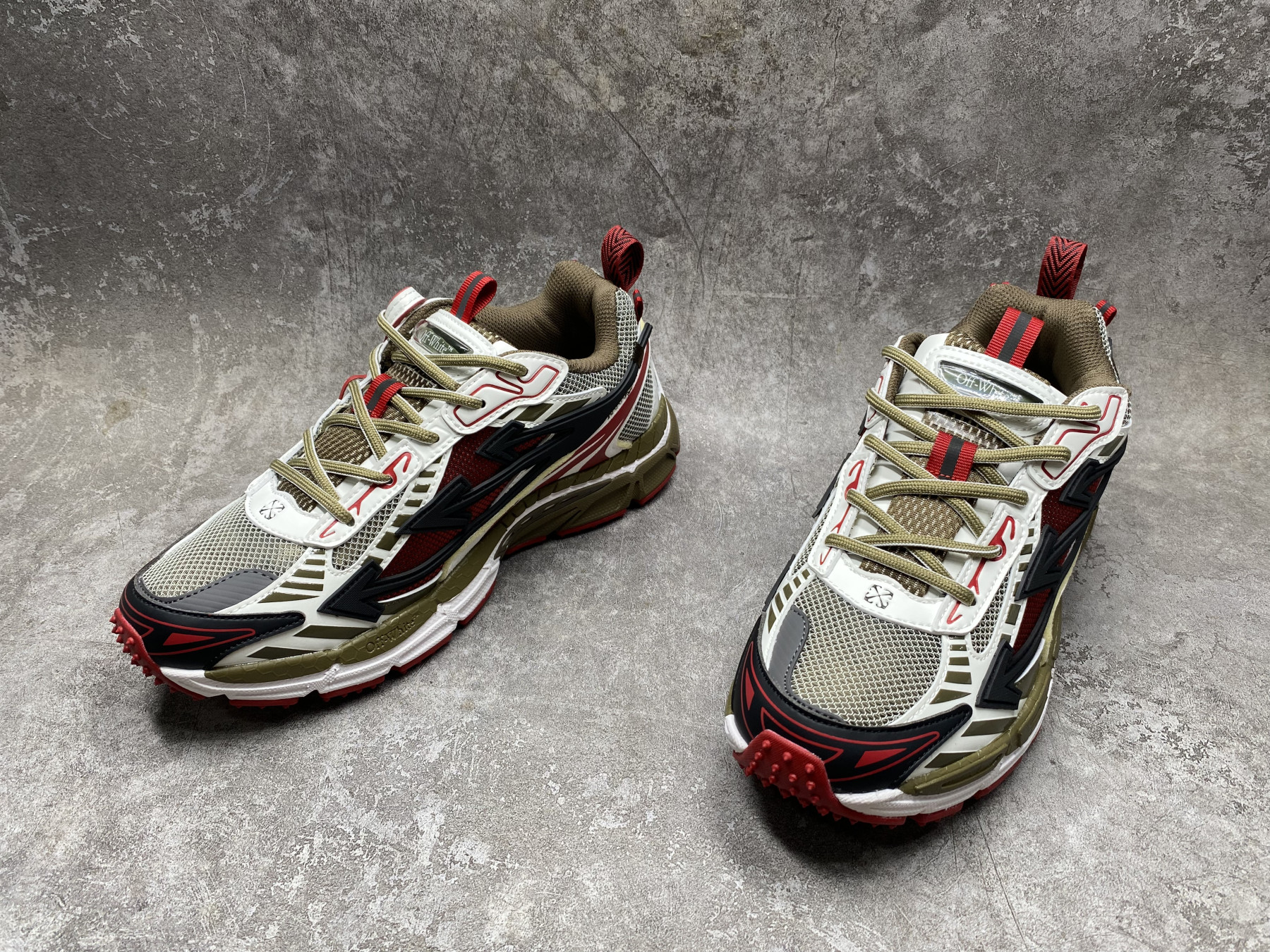 UA Off-White "BE RIGHT BACK"