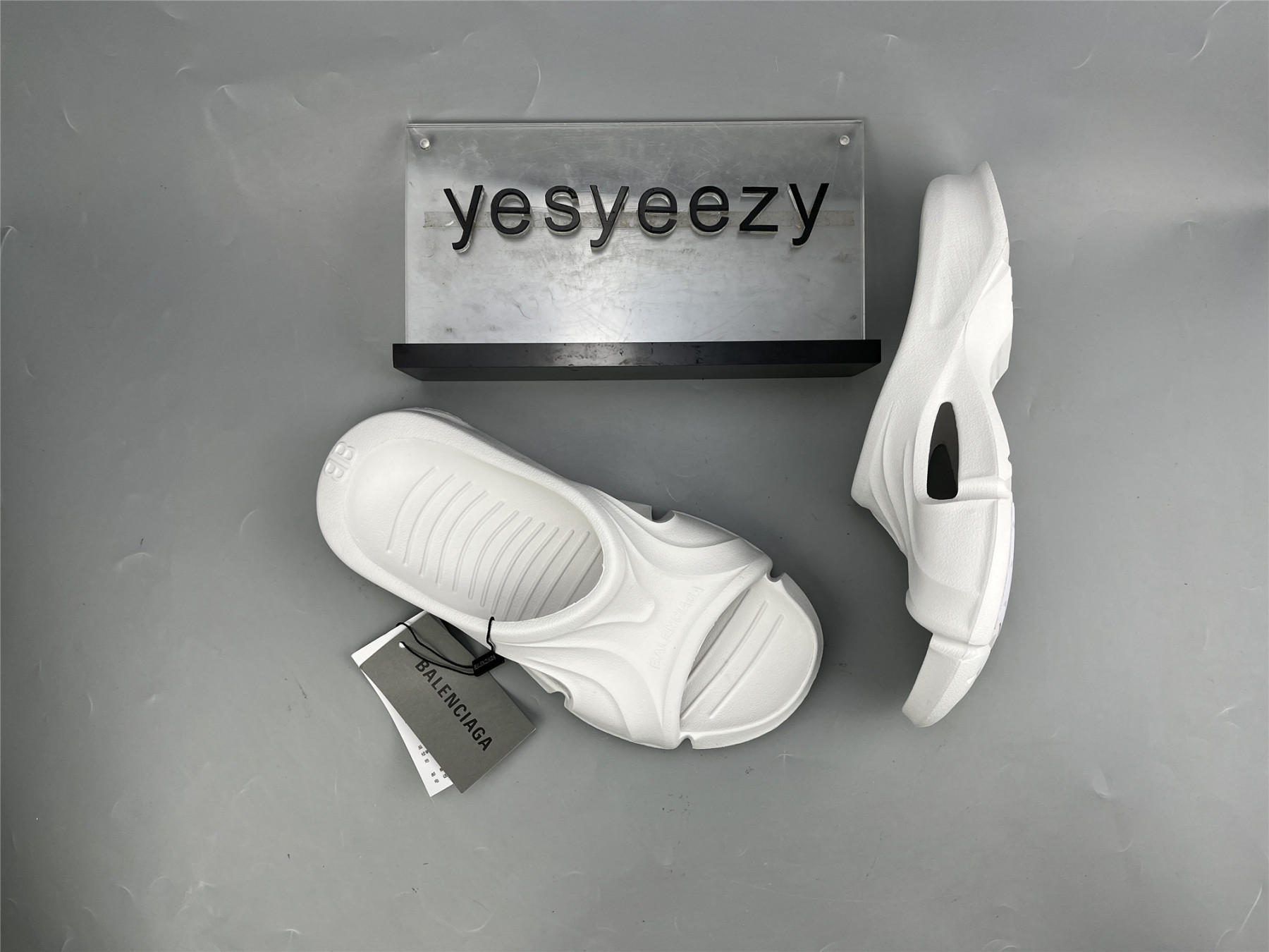 UA MOLD SLIDE WHITE