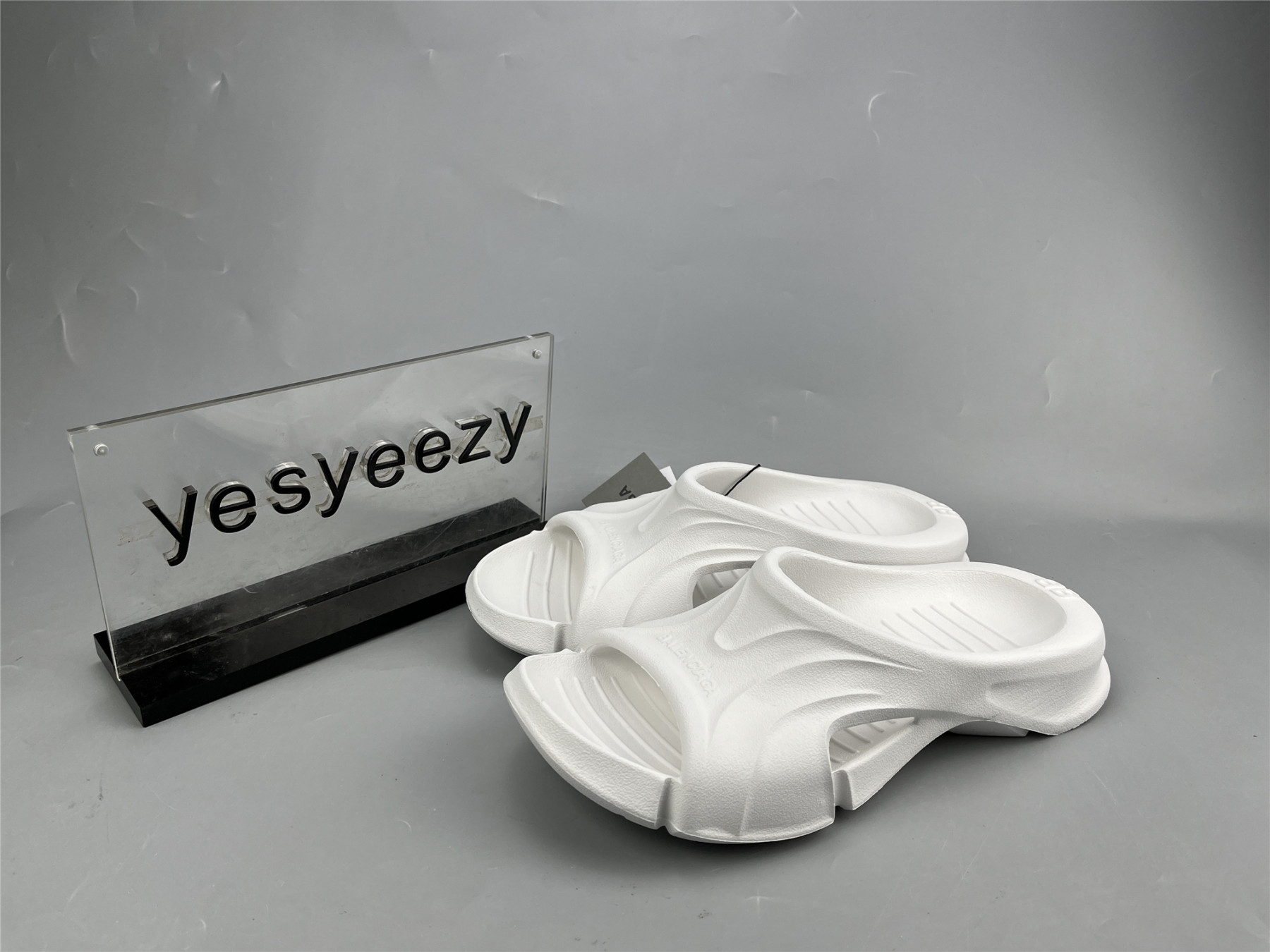UA MOLD SLIDE WHITE